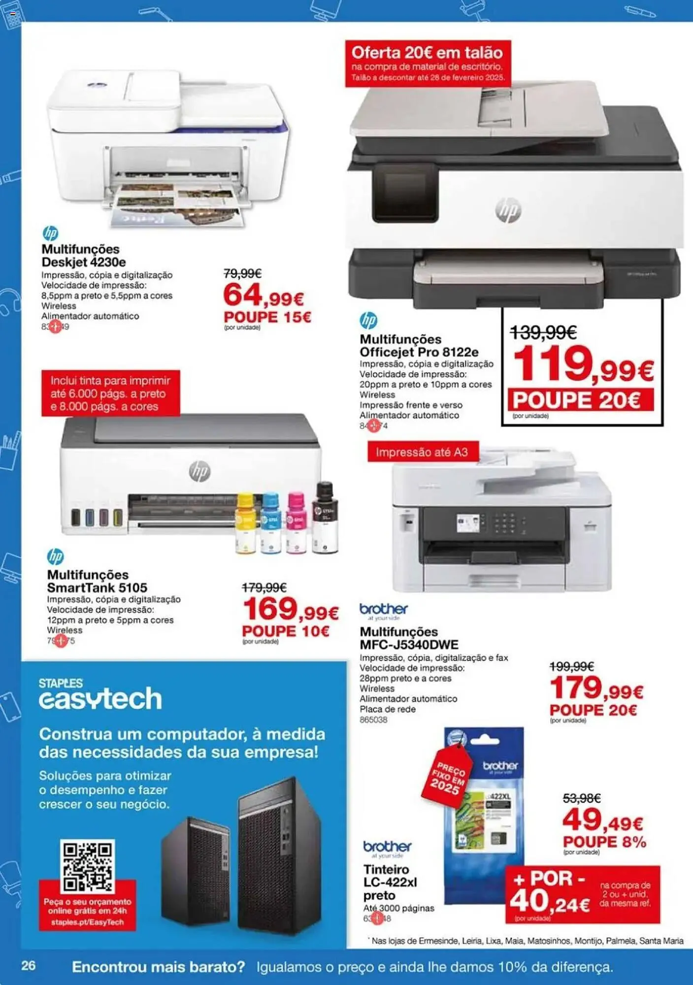 Folheto Folheto Staples de 2 de janeiro até 20 de fevereiro 2025 - Pagina 26