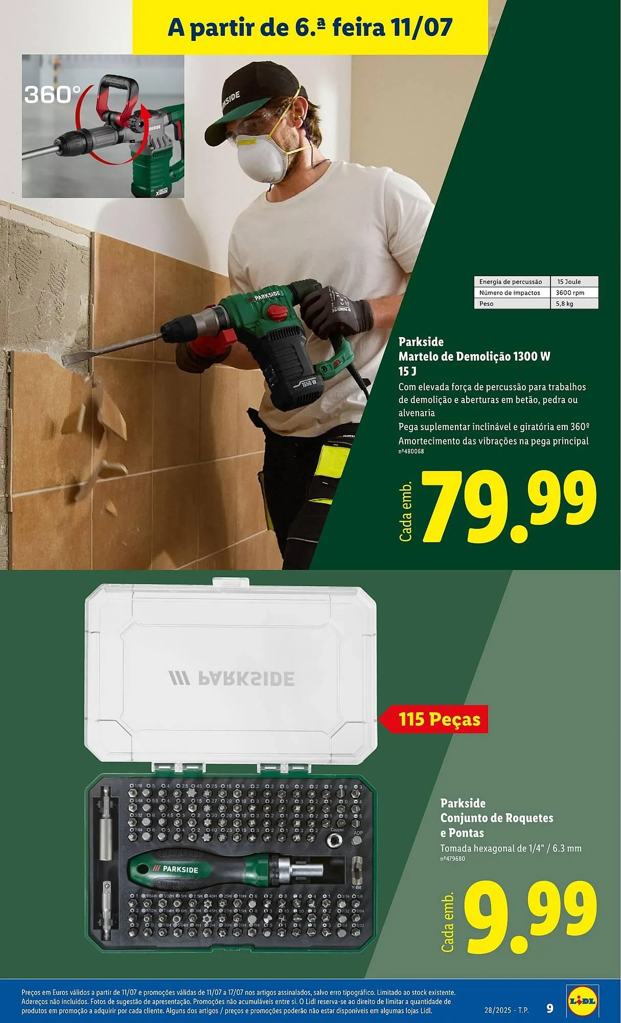 Folheto Folheto Lidl de 7 de julho até 13 de julho 2025 - Pagina 9