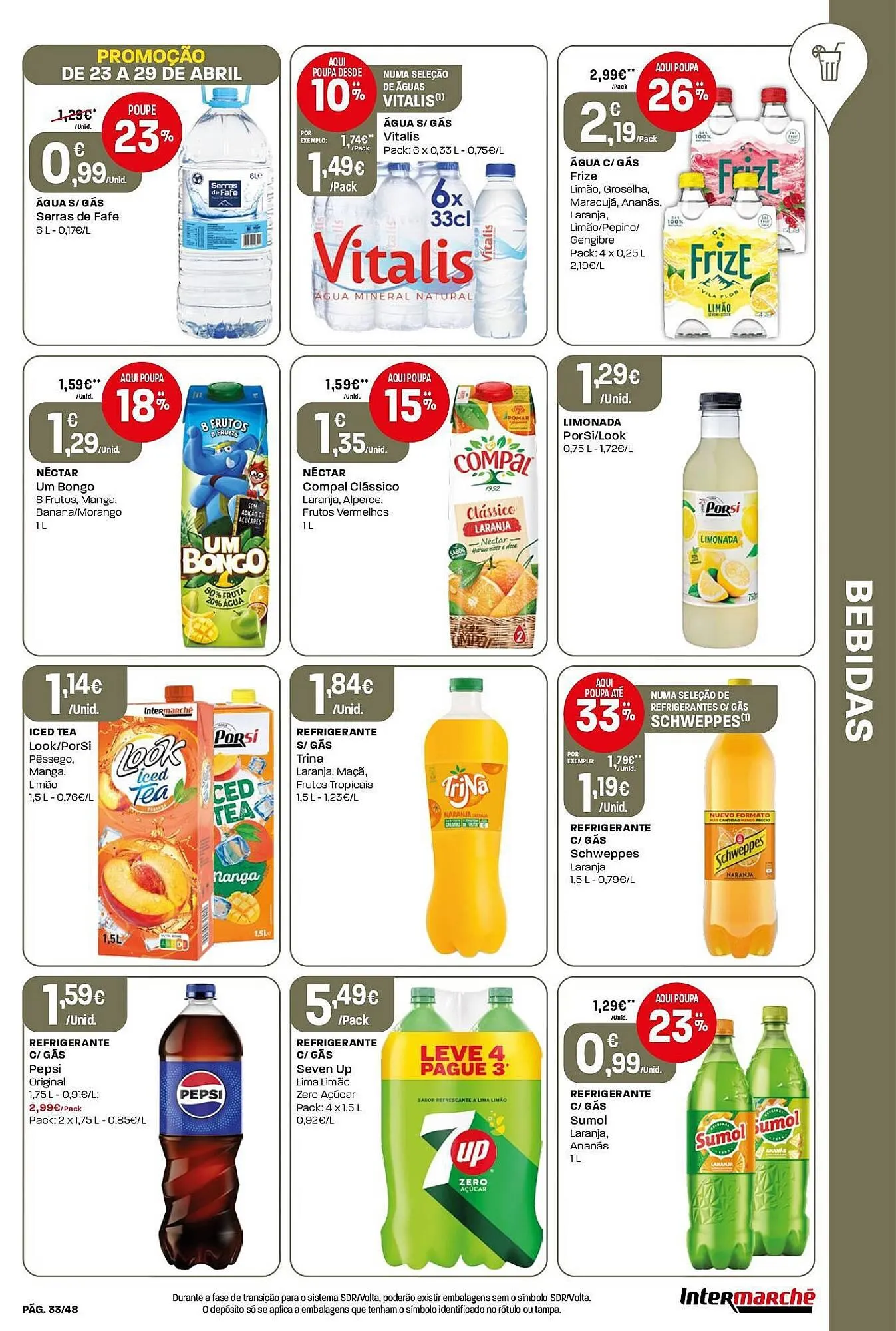 Folheto Folheto Intermarché de 23 de abril até 29 de abril 2026 - Pagina 33