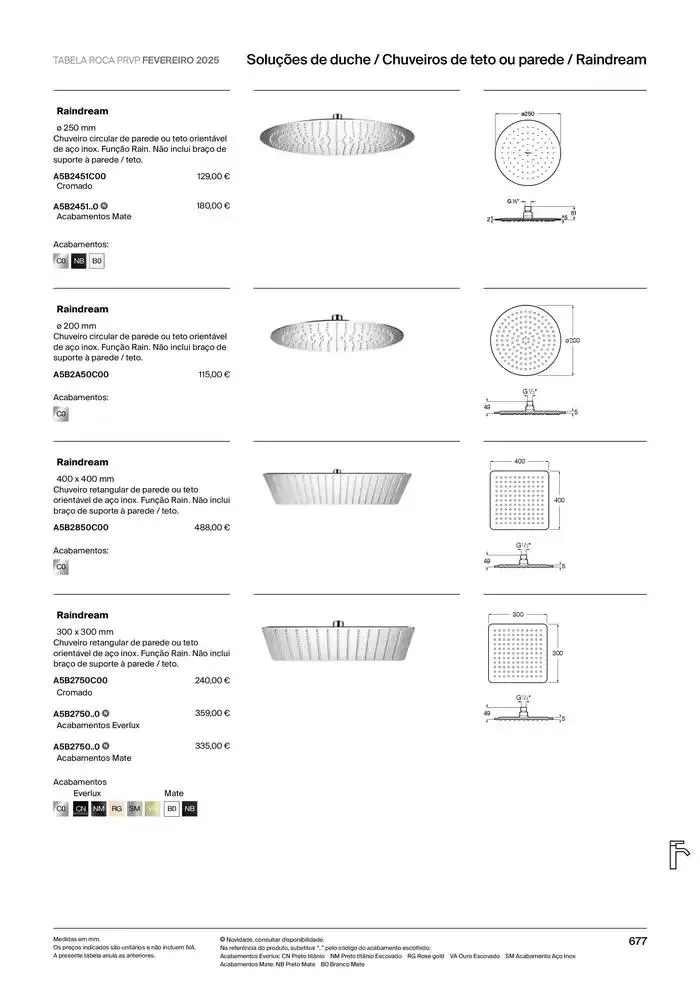 Folheto Soluções de Banho  de 6 de janeiro até 31 de dezembro 2025 - Pagina 679