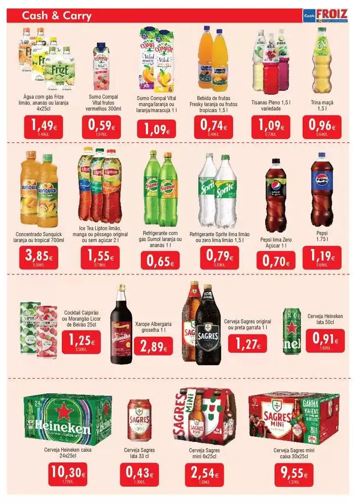 Folheto Cash FROIZ de 24 de janeiro até 11 de fevereiro 2025 - Pagina 6