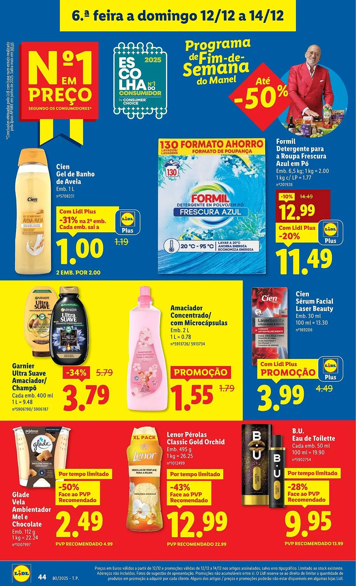 Folheto Folheto Lidl de 8 de dezembro até 14 de dezembro 2025 - Pagina 44