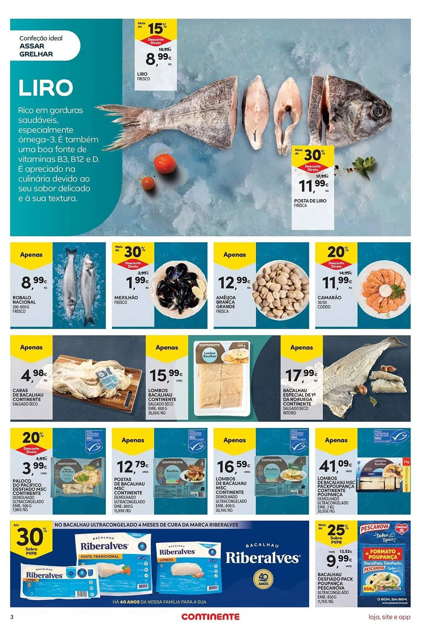 Folheto Folheto Continente Bom dia de 9 de dezembro até 15 de dezembro 2025 - Pagina 3