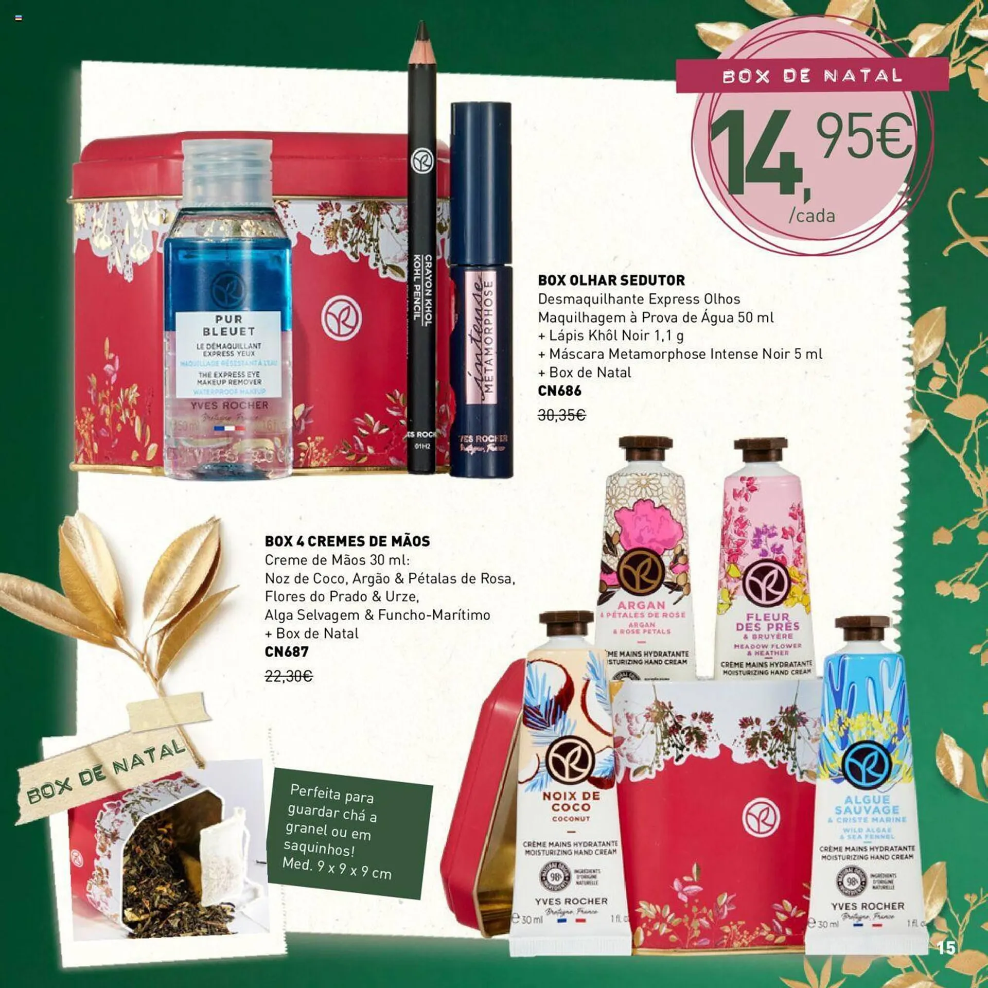 Folheto Folheto Yves Rocher de 18 de outubro até 27 de dezembro 2023 - Pagina 15