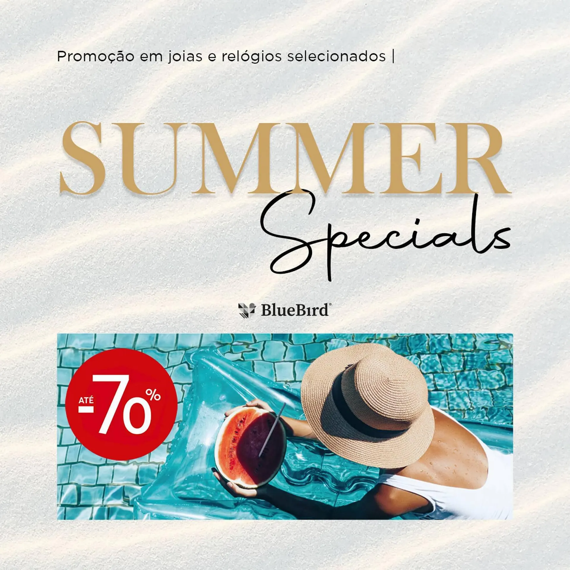 Folheto Folheto Bluebird de 10 de julho até 31 de julho 2023 - Pagina 1