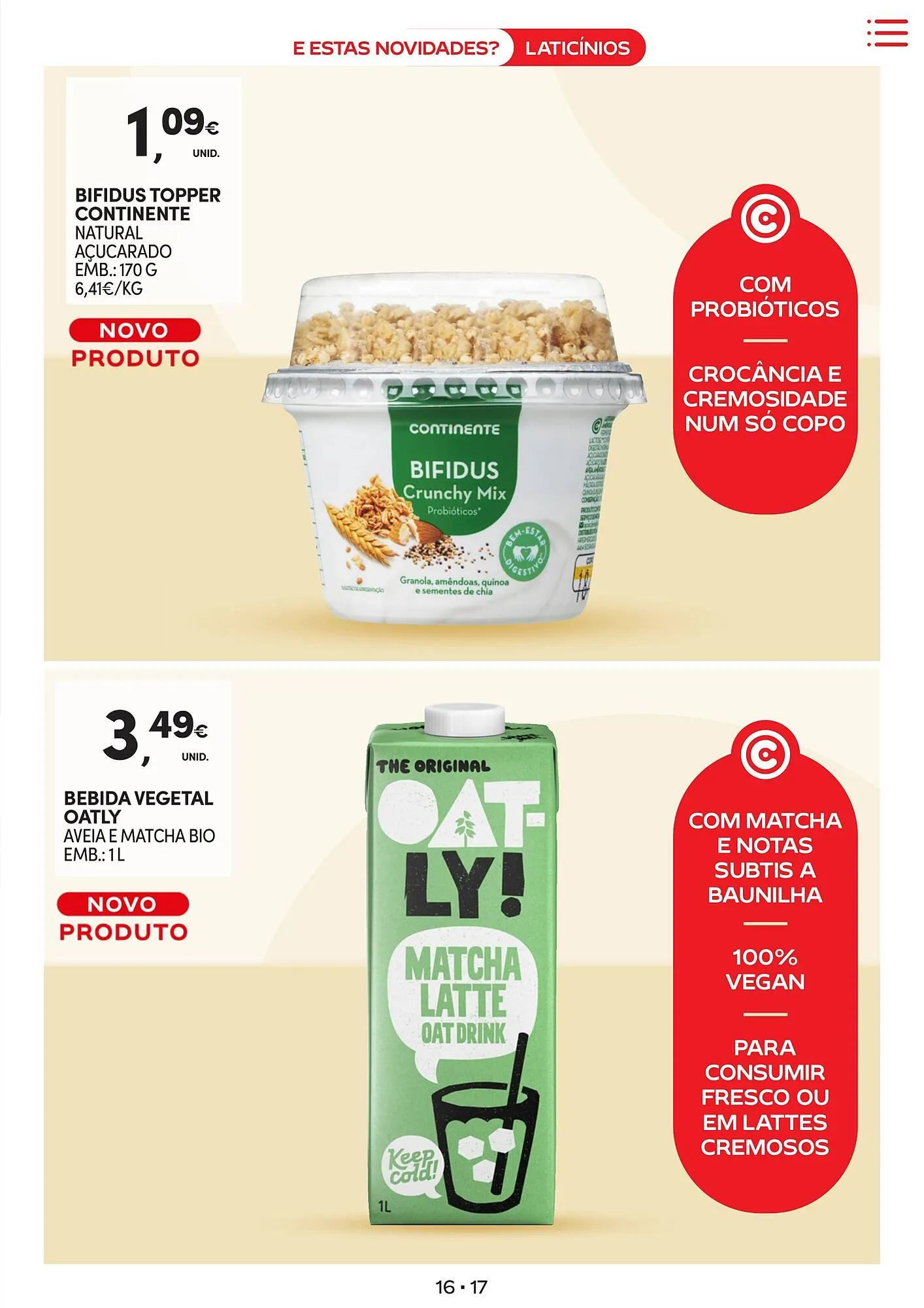 Folheto Folheto Continente de 10 de fevereiro até 1 de março 2026 - Pagina 17