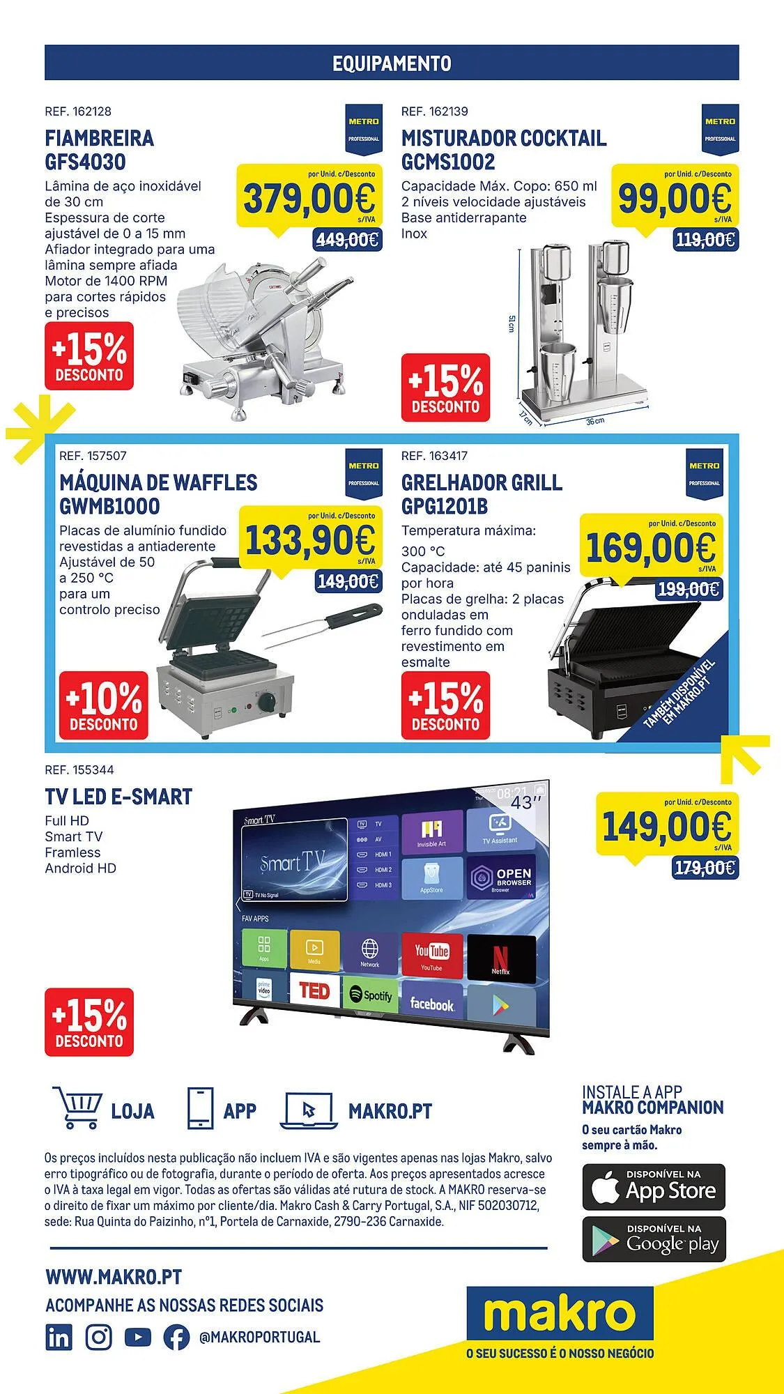 Folheto Catálogo Makro de 11 de novembro até 17 de novembro 2025 - Pagina 17