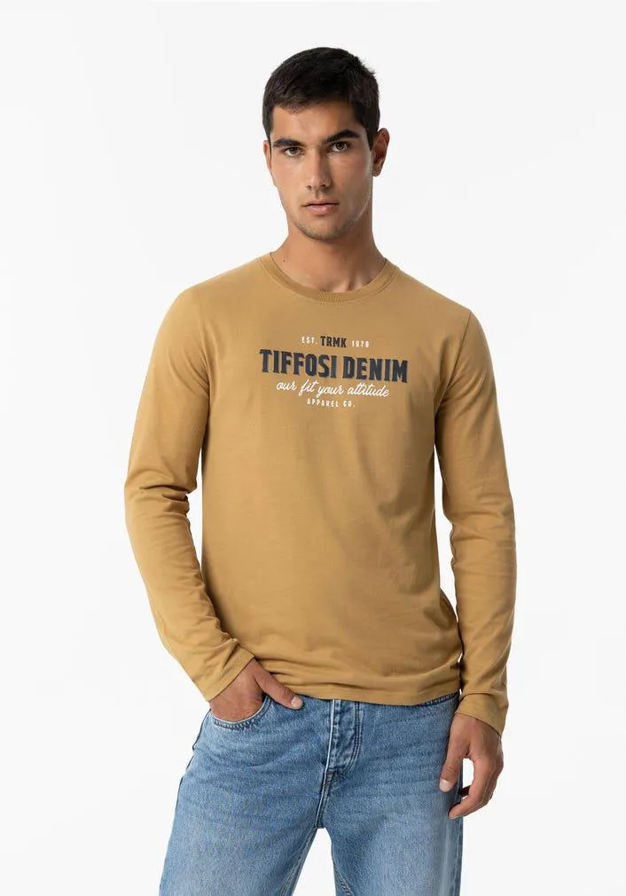 T-shirt com Estampado Frontal