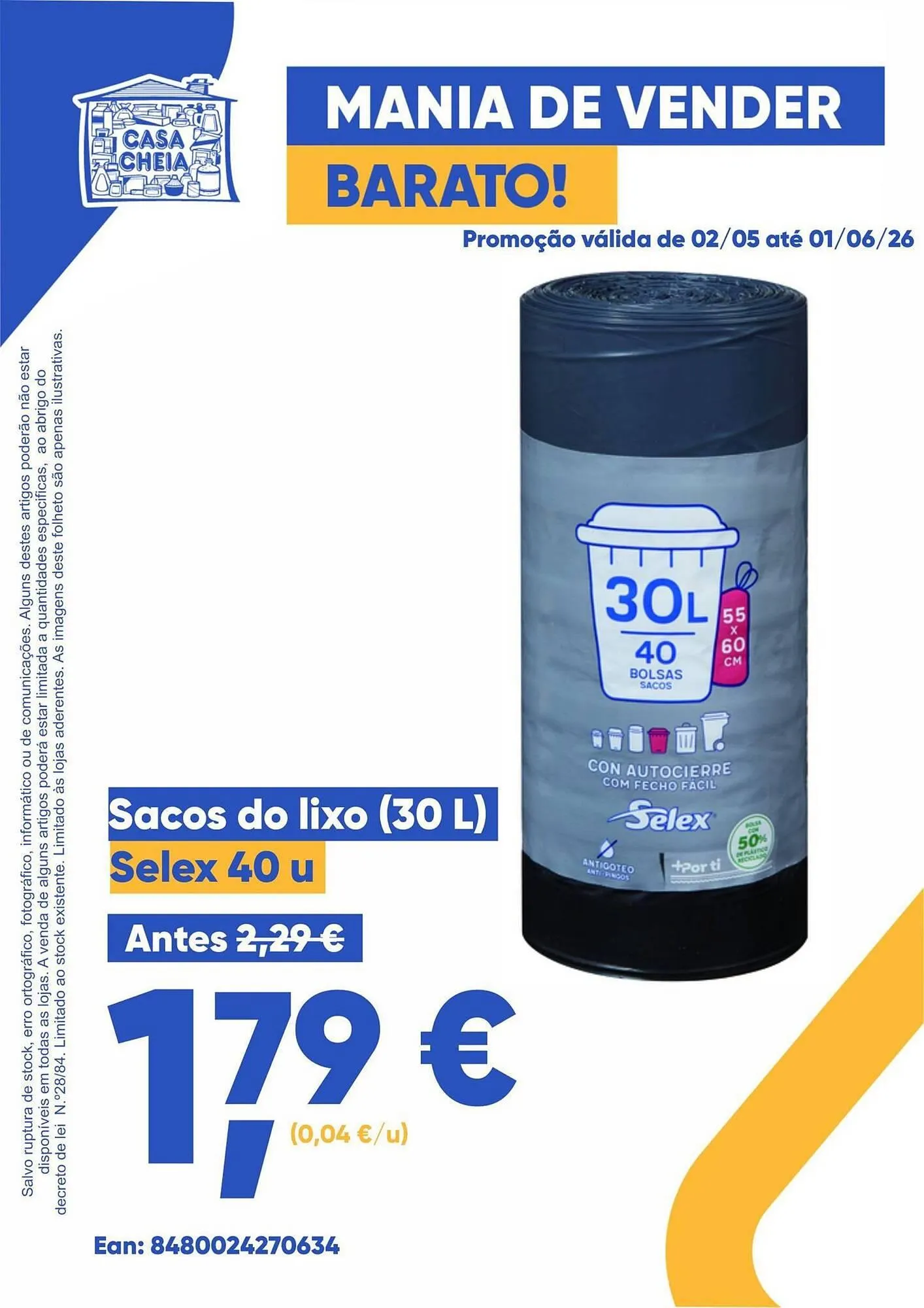 Folheto Folheto Casa Cheia de 2 de maio até 18 de maio 2026 - Pagina 12