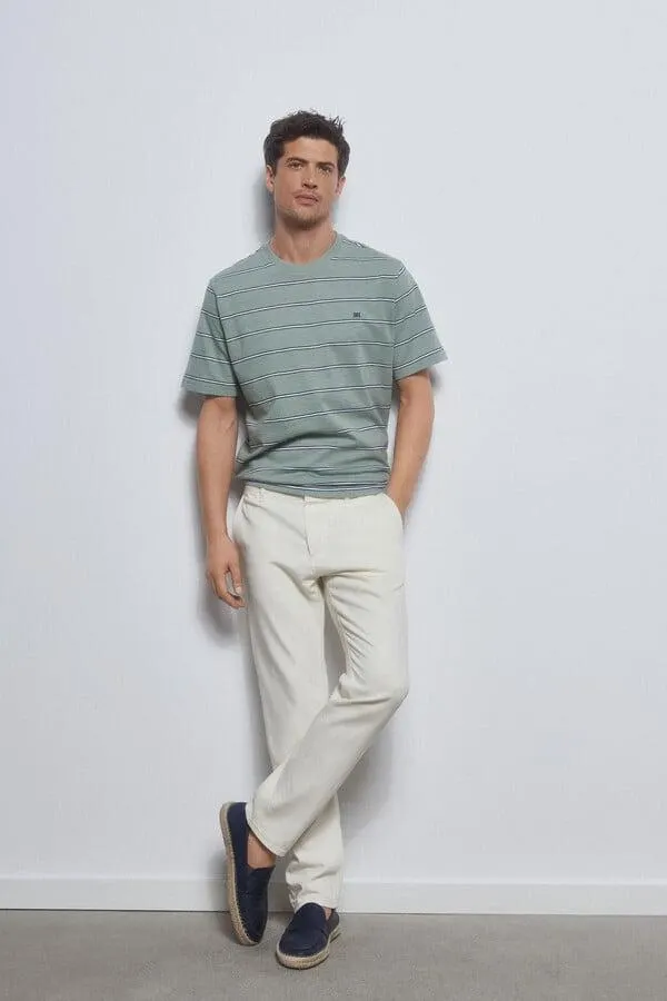 Camiseta rayas slub