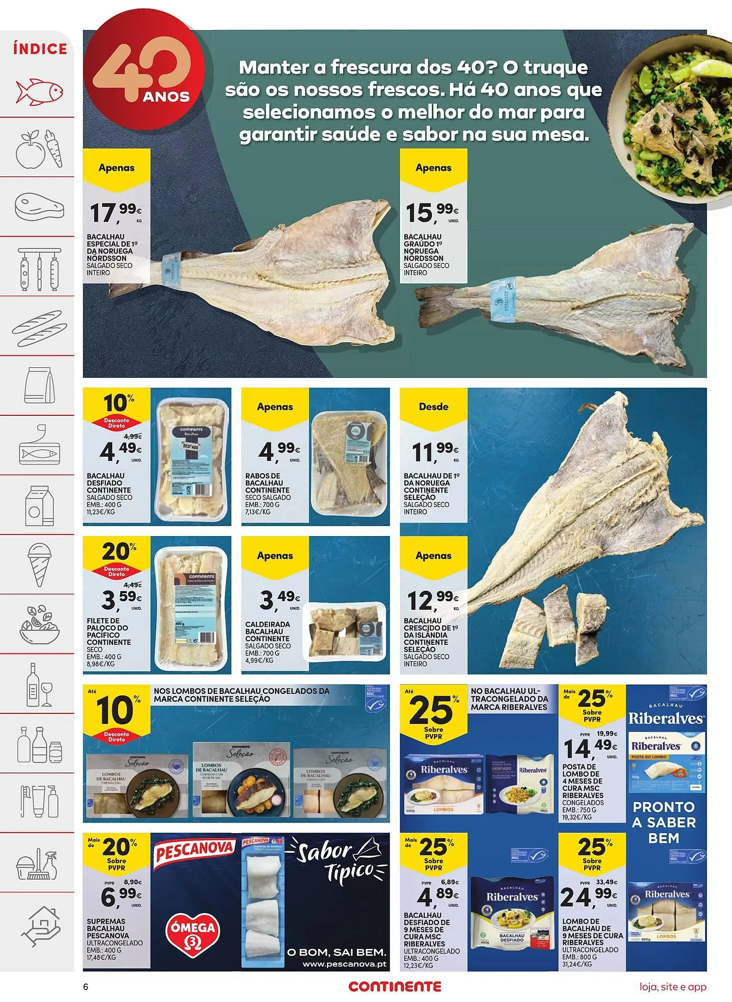 Folheto Folheto Continente de 18 de março até 24 de março 2025 - Pagina 6