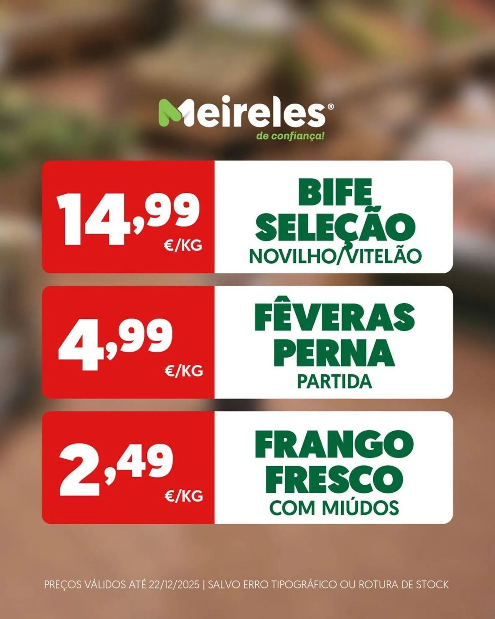 Folheto Folheto Carnes Meireles de 16 de dezembro até 22 de dezembro 2025 - Pagina 2