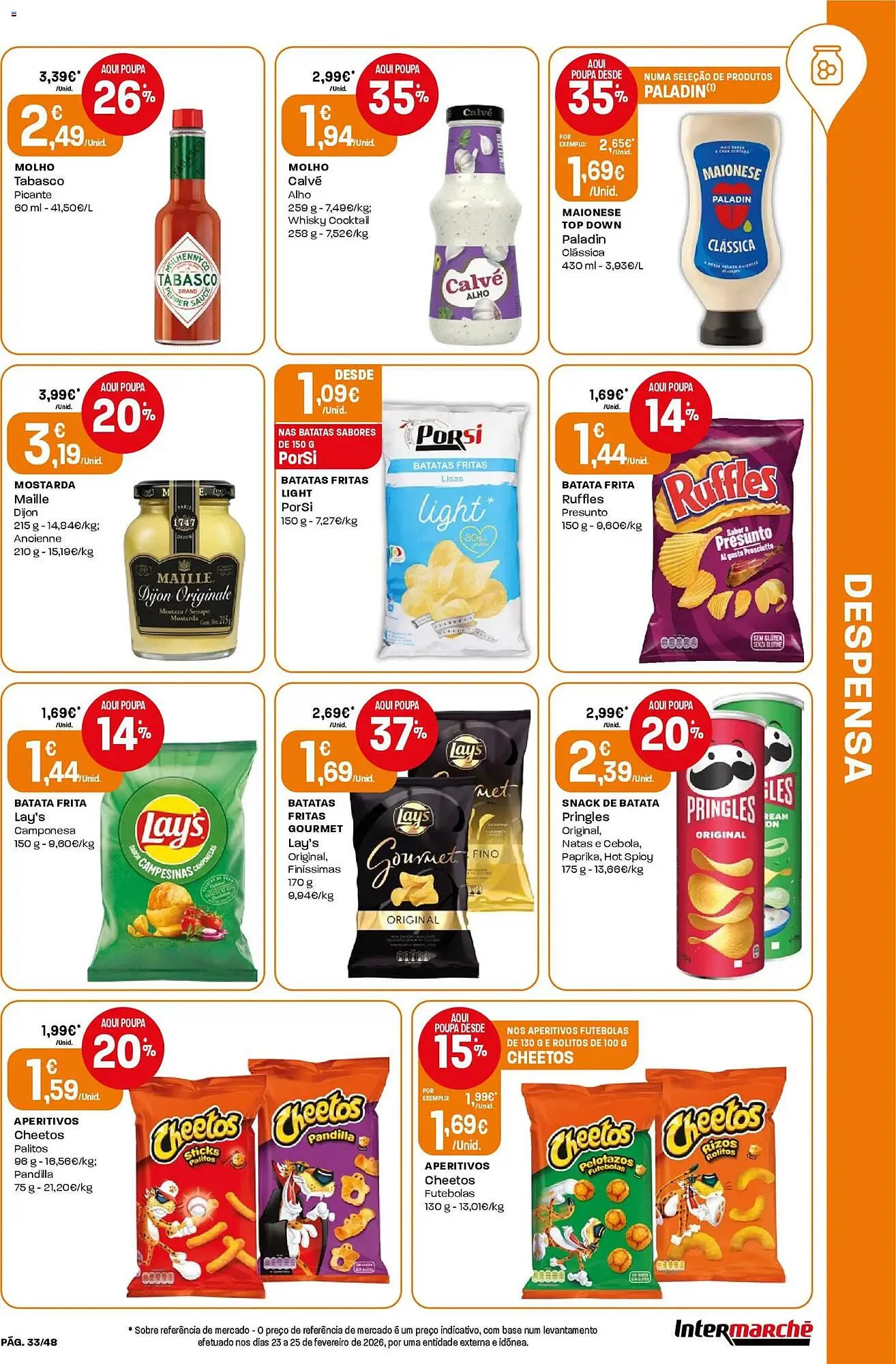 Folheto Folheto Intermarché de 6 de abril até 16 de abril 2026 - Pagina 33
