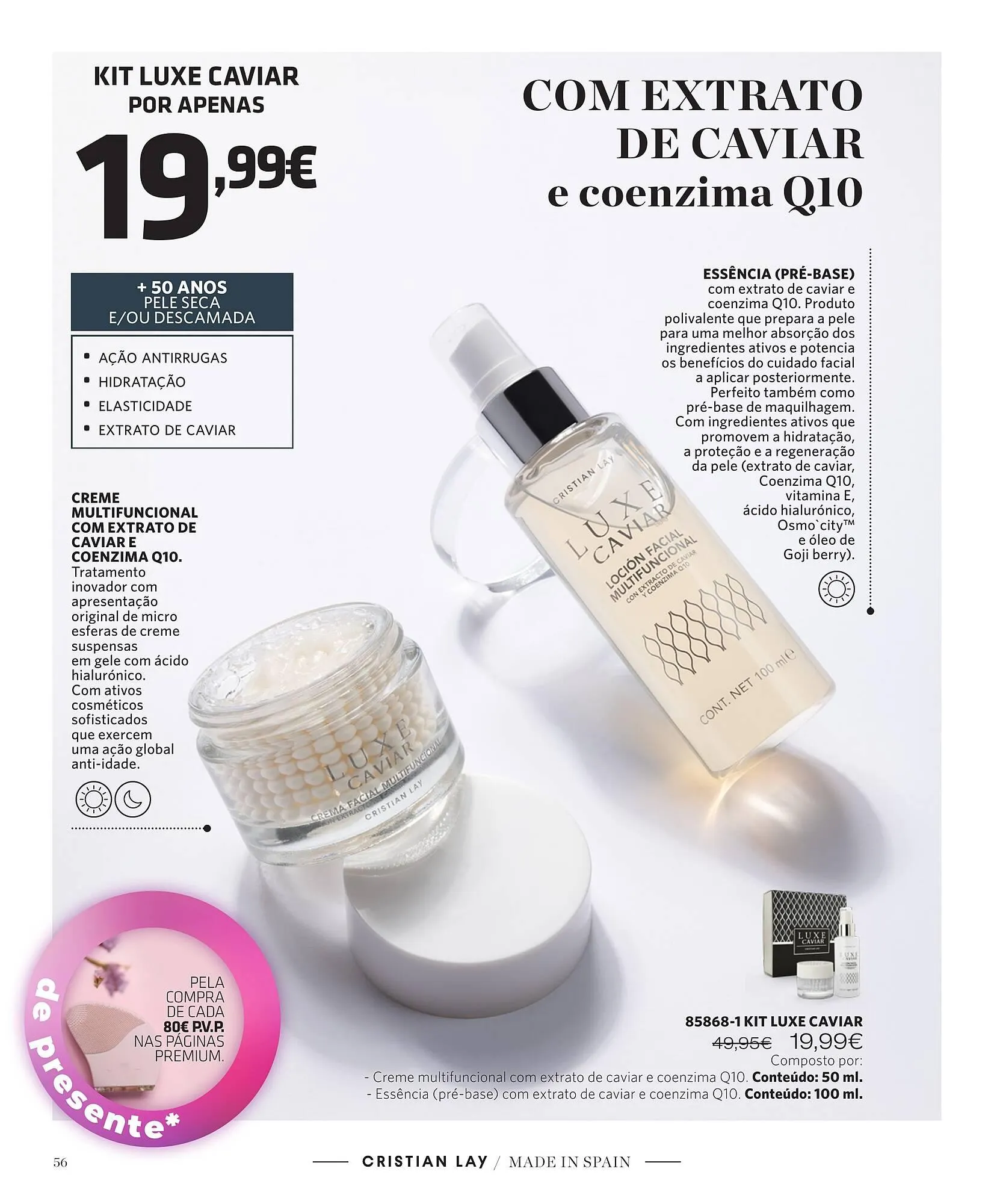 Folheto Folheto Cristian Lay de 5 de maio até 31 de maio 2025 - Pagina 56