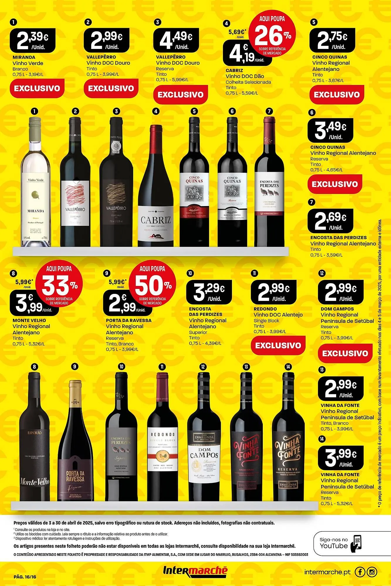 Folheto Folheto Intermarché de 3 de abril até 30 de abril 2025 - Pagina 16