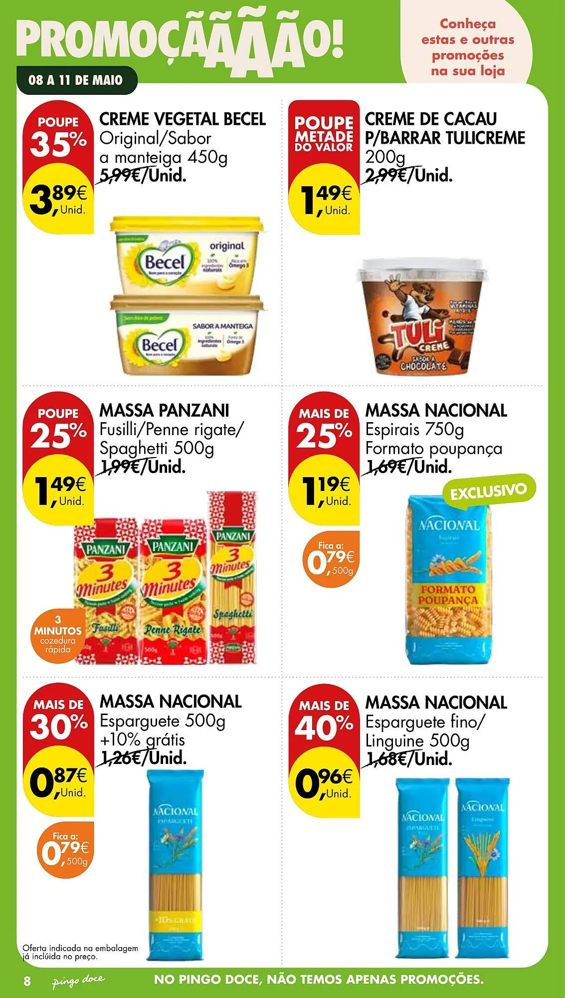 Folheto Folheto Pingo Doce de 8 de maio até 11 de maio 2026 - Pagina 8