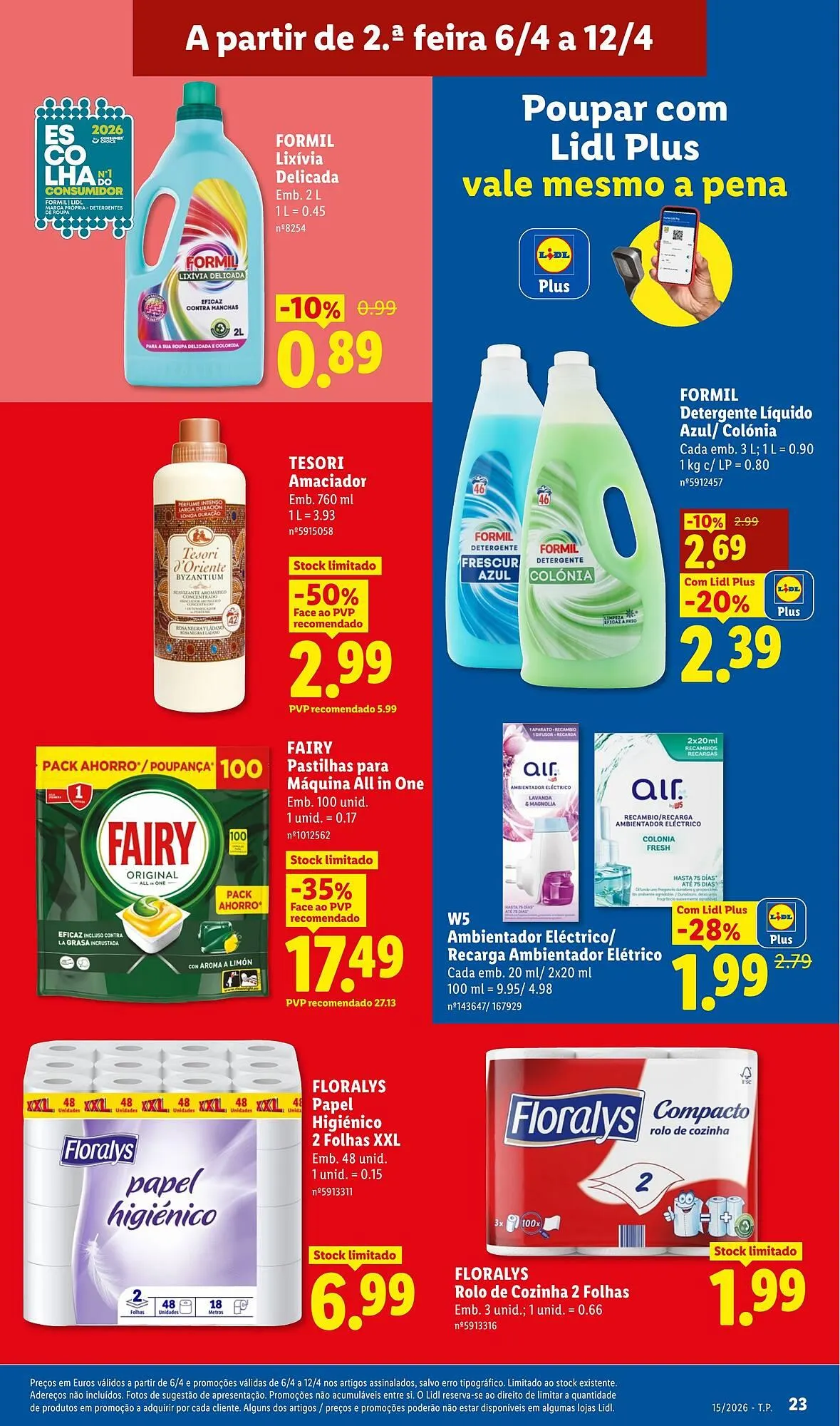 Folheto Folheto Lidl de 6 de abril até 12 de abril 2026 - Pagina 23