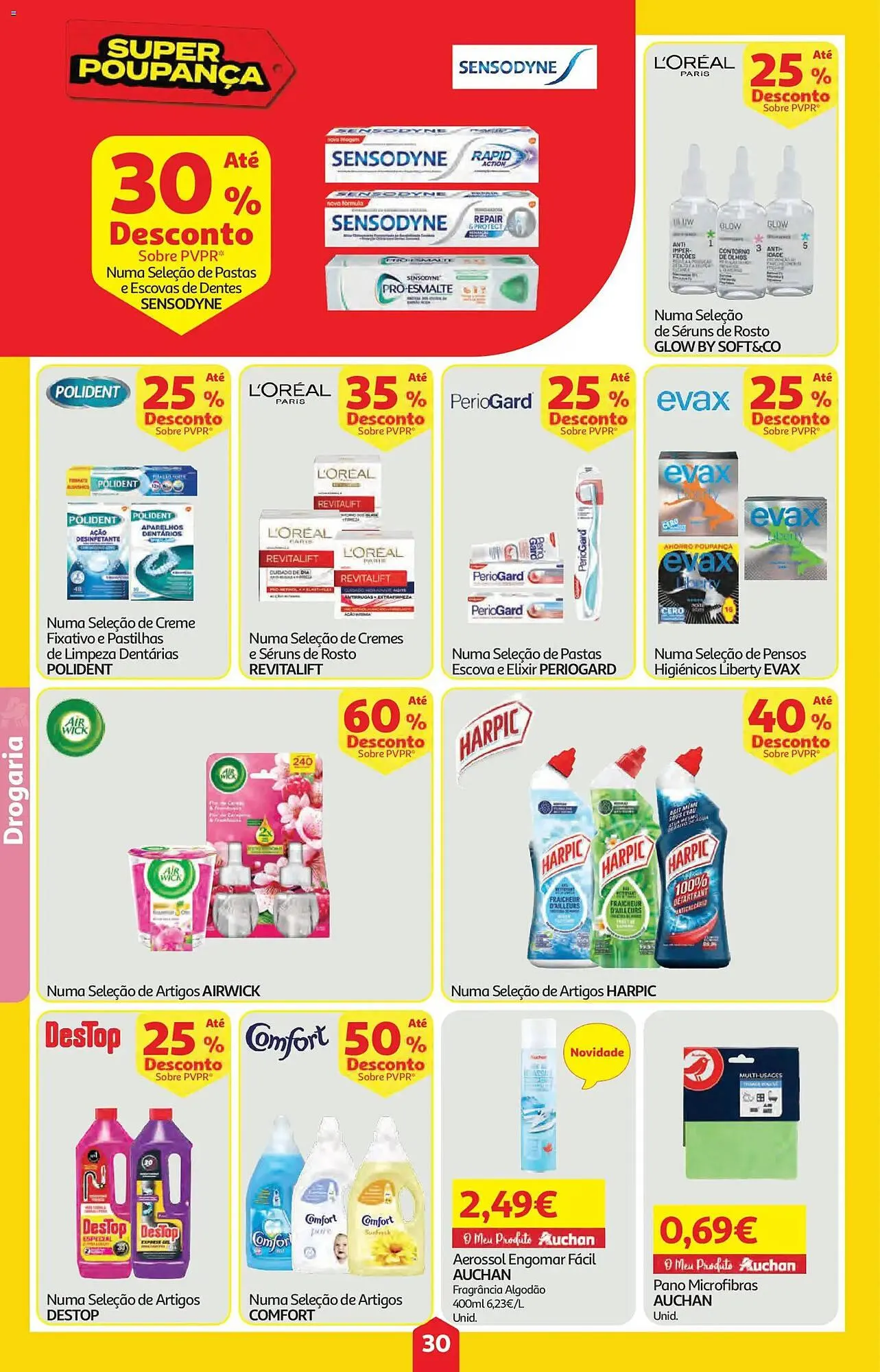 Folheto Folheto Auchan de 9 de abril até 16 de abril 2026 - Pagina 30