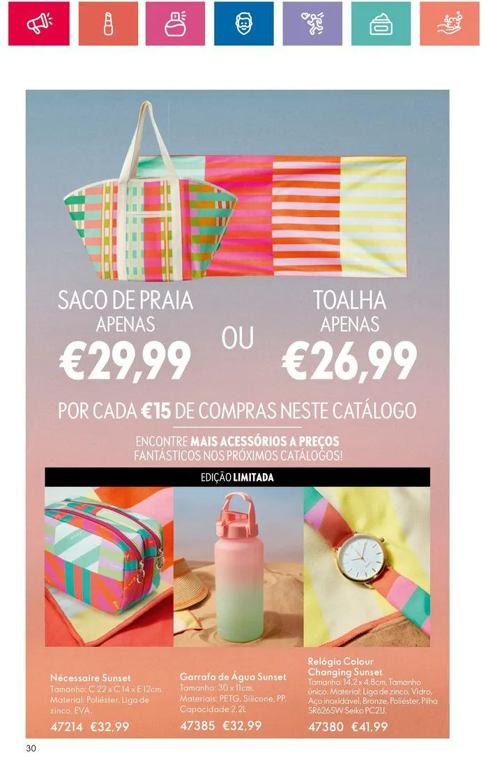 Folheto Folheto Oriflame de 30 de maio até 19 de junho 2024 - Pagina 30