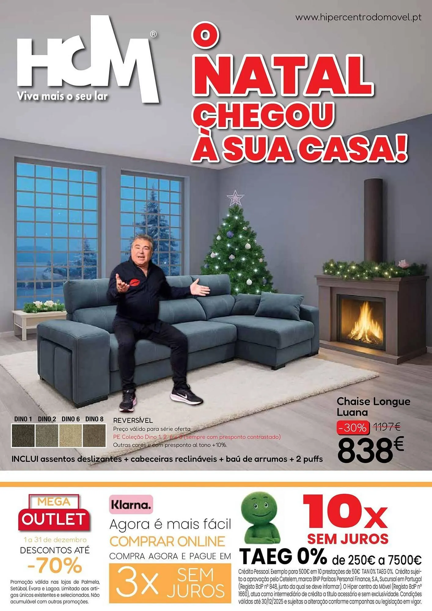 Folheto Folheto Hiper Centro do Móvel de 4 de dezembro até 31 de dezembro 2025 - Pagina 1