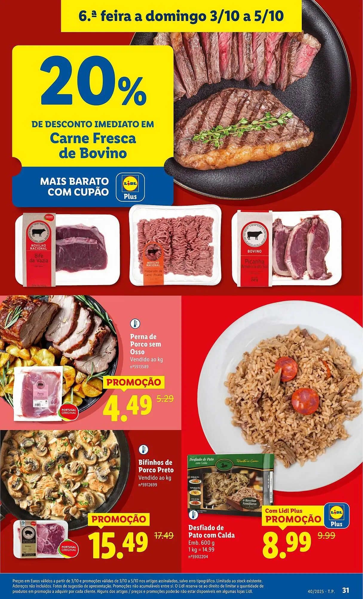 Folheto Folheto Lidl de 29 de setembro até 5 de outubro 2025 - Pagina 31