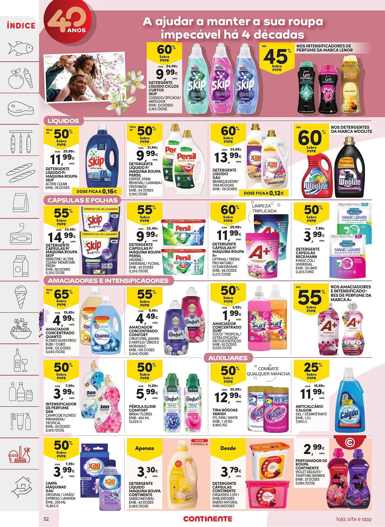 Folheto Folheto Continente de 18 de março até 24 de março 2025 - Pagina 52