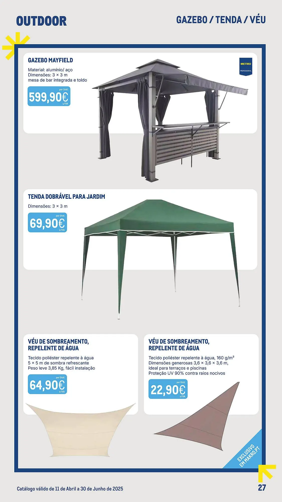 Folheto Folheto Makro de 11 de abril até 30 de junho 2025 - Pagina 27