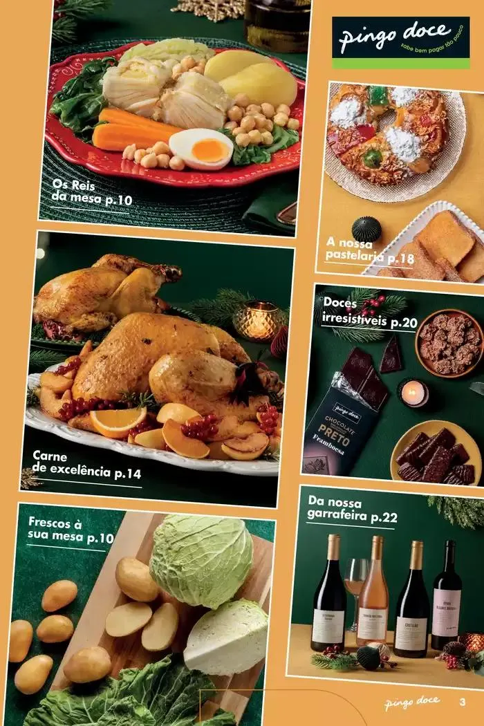 Folheto Pingo Doce Catálogo de Natal de 26 de novembro até 26 de dezembro 2024 - Pagina 3
