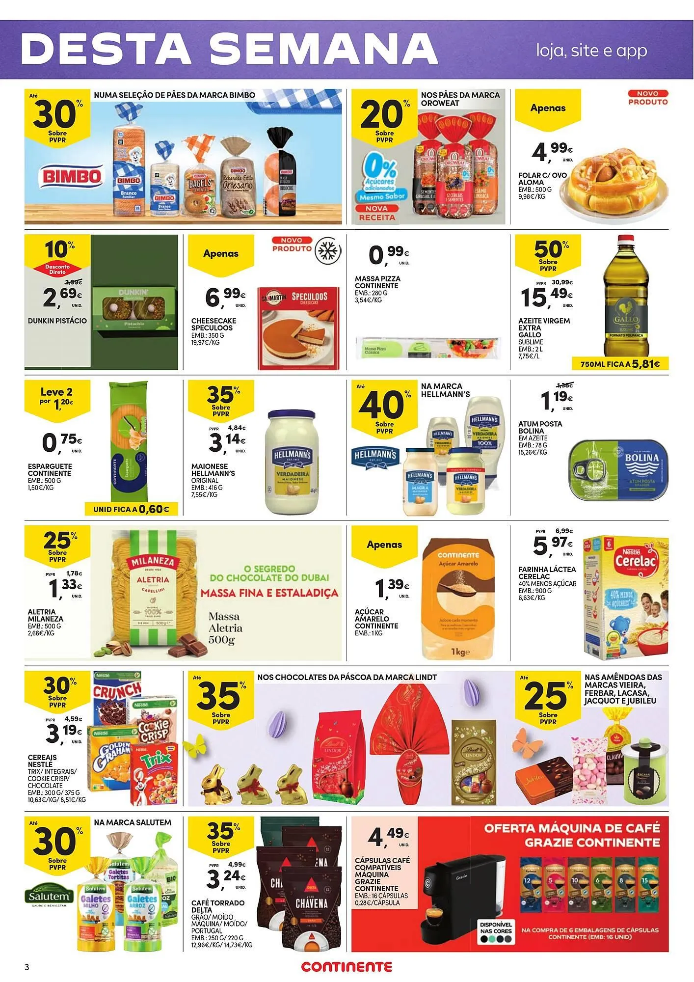 Folheto Folheto Continente de 4 de abril até 7 de abril 2025 - Pagina 3