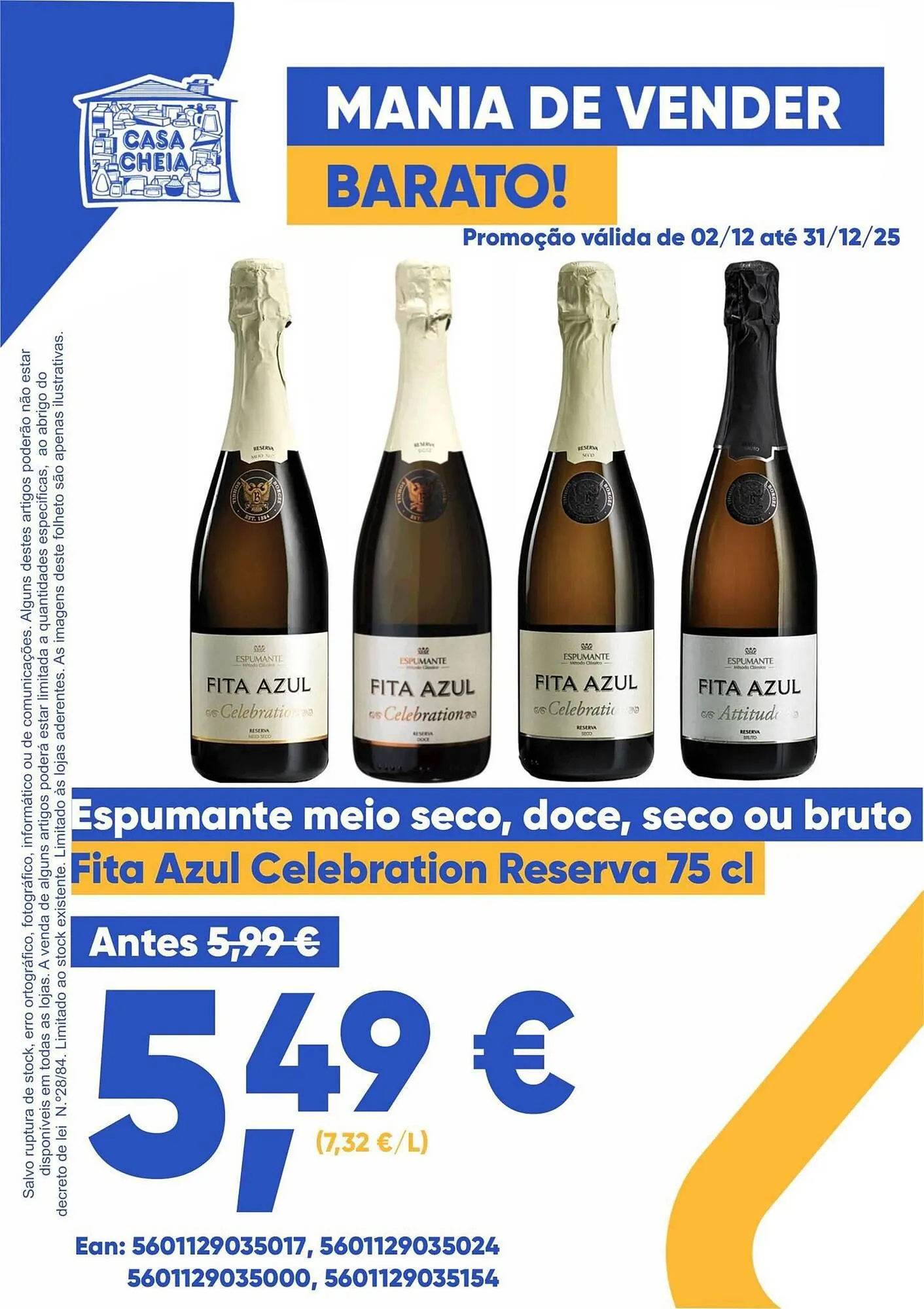 Folheto Folheto Casa Cheia de 2 de dezembro até 31 de dezembro 2025 - Pagina 5
