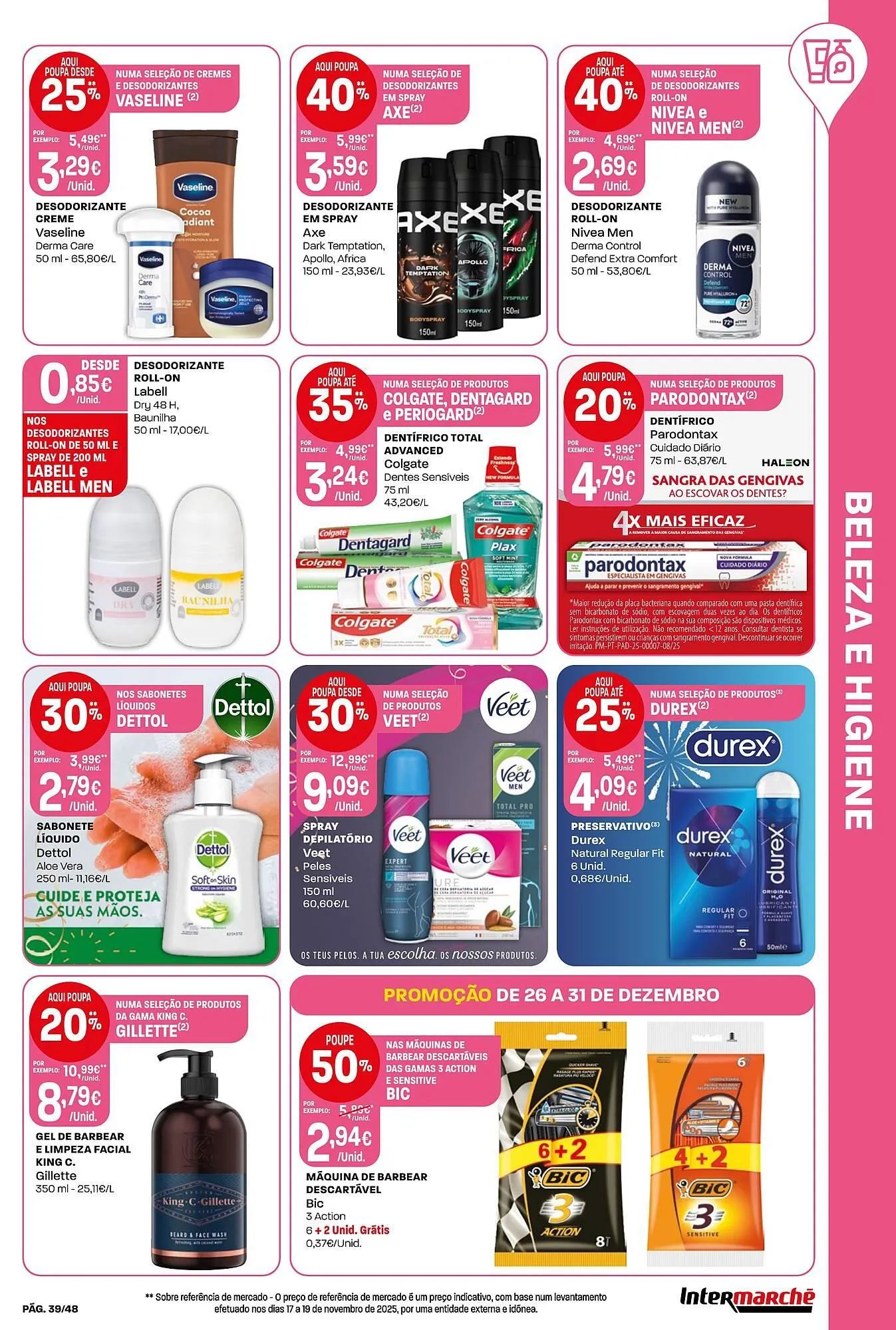 Folheto Folheto Intermarché de 26 de dezembro até 31 de dezembro 2025 - Pagina 39