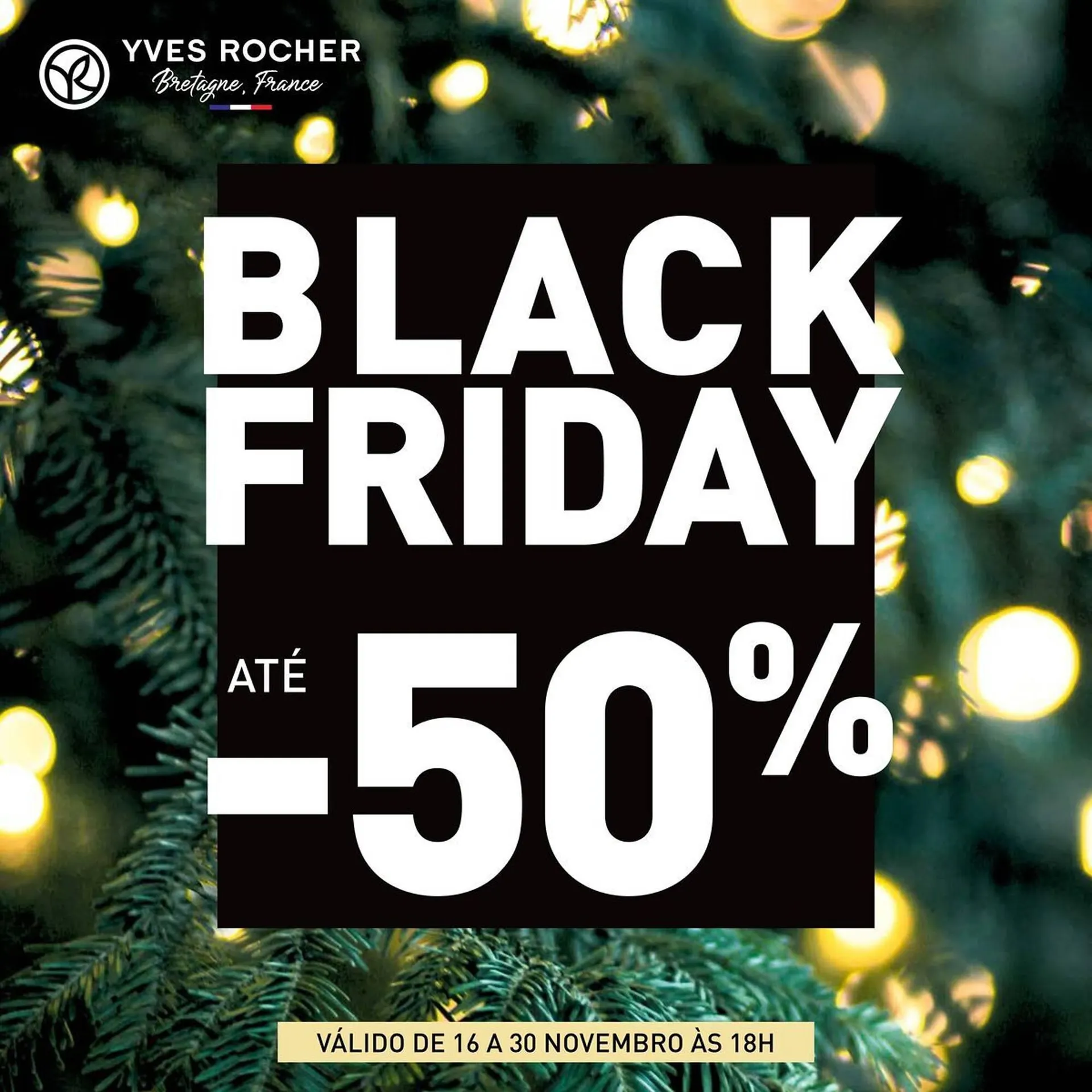 Folheto Folheto Yves Rocher de 17 de novembro até 30 de novembro 2023 - Pagina 1