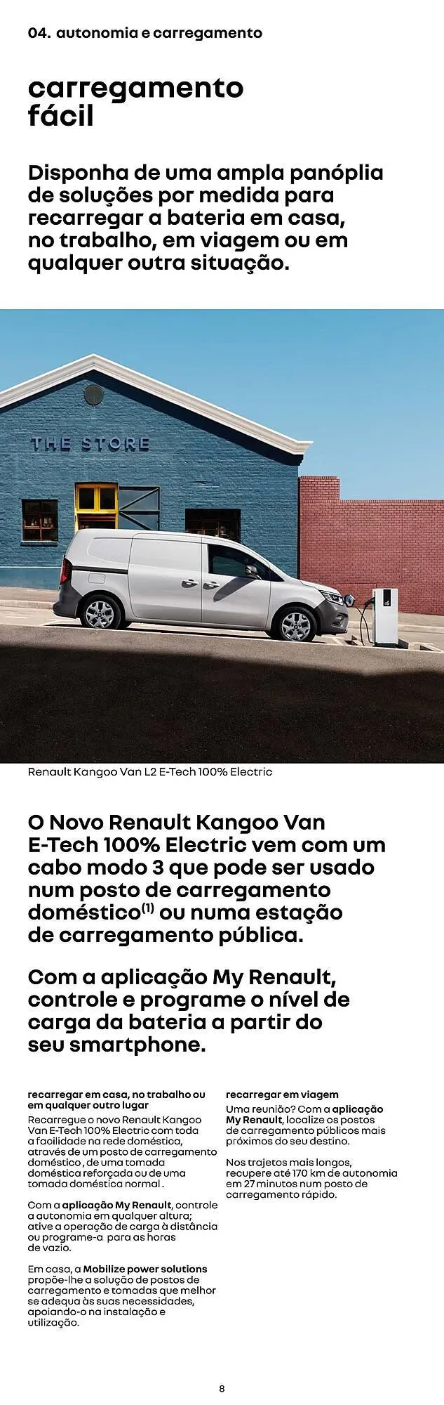 Folheto Folheto Renault Novo Kangoo Van de 13 de fevereiro até 1 de março 2025 - Pagina 8