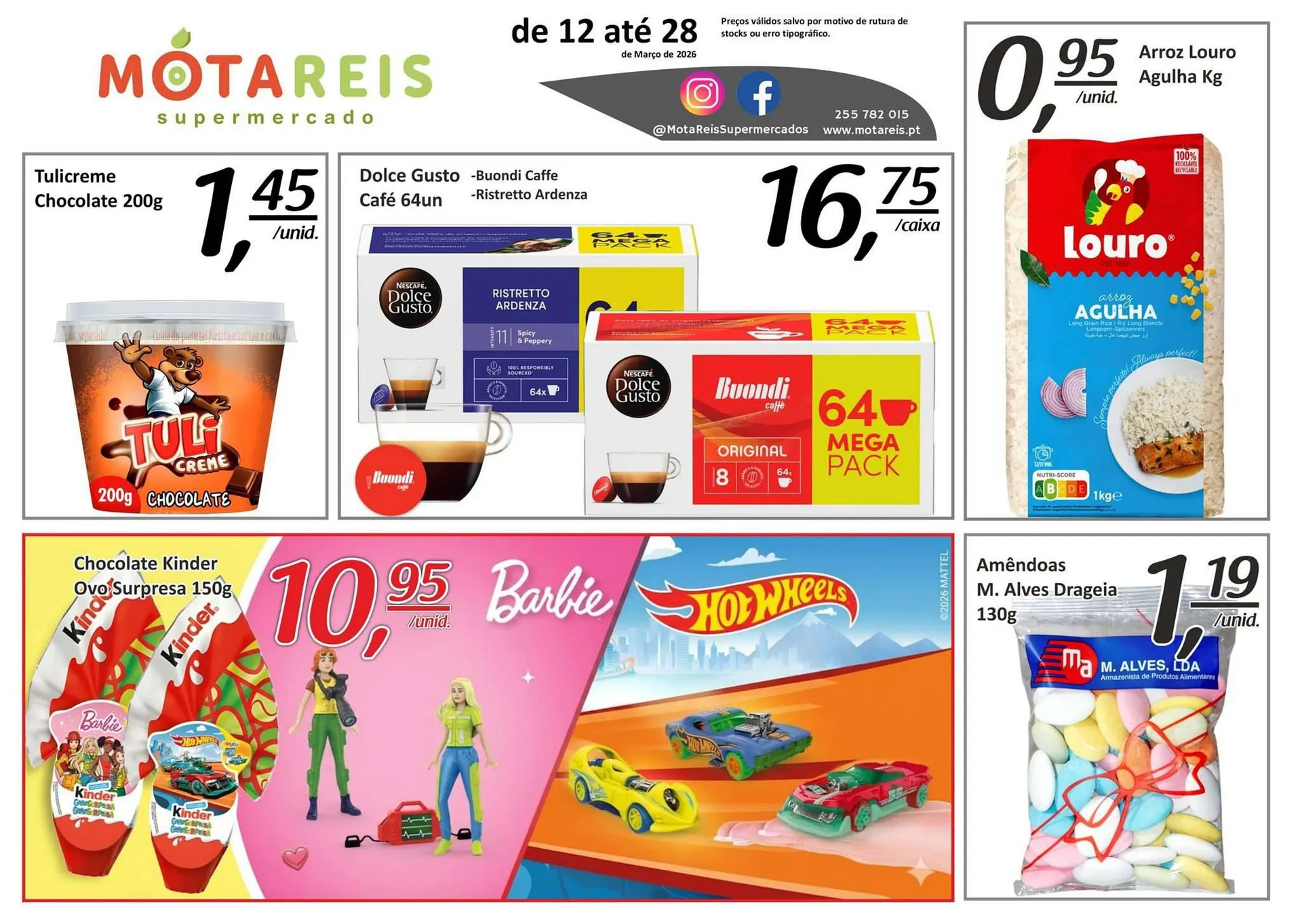 Folheto Folheto Mota Reis de 12 de março até 28 de março 2026 - Pagina 1