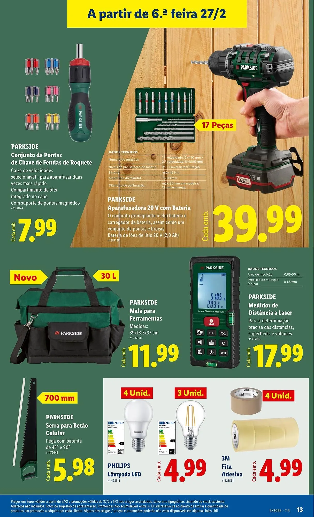 Folheto Folheto Lidl de 23 de fevereiro até 1 de março 2026 - Pagina 13