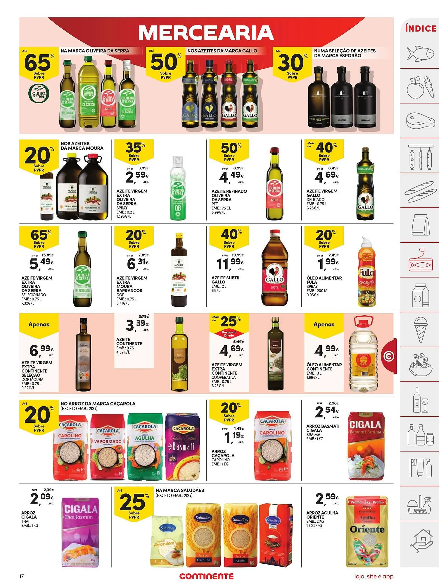 Folheto Folheto Continente de 14 de abril até 20 de abril 2026 - Pagina 17