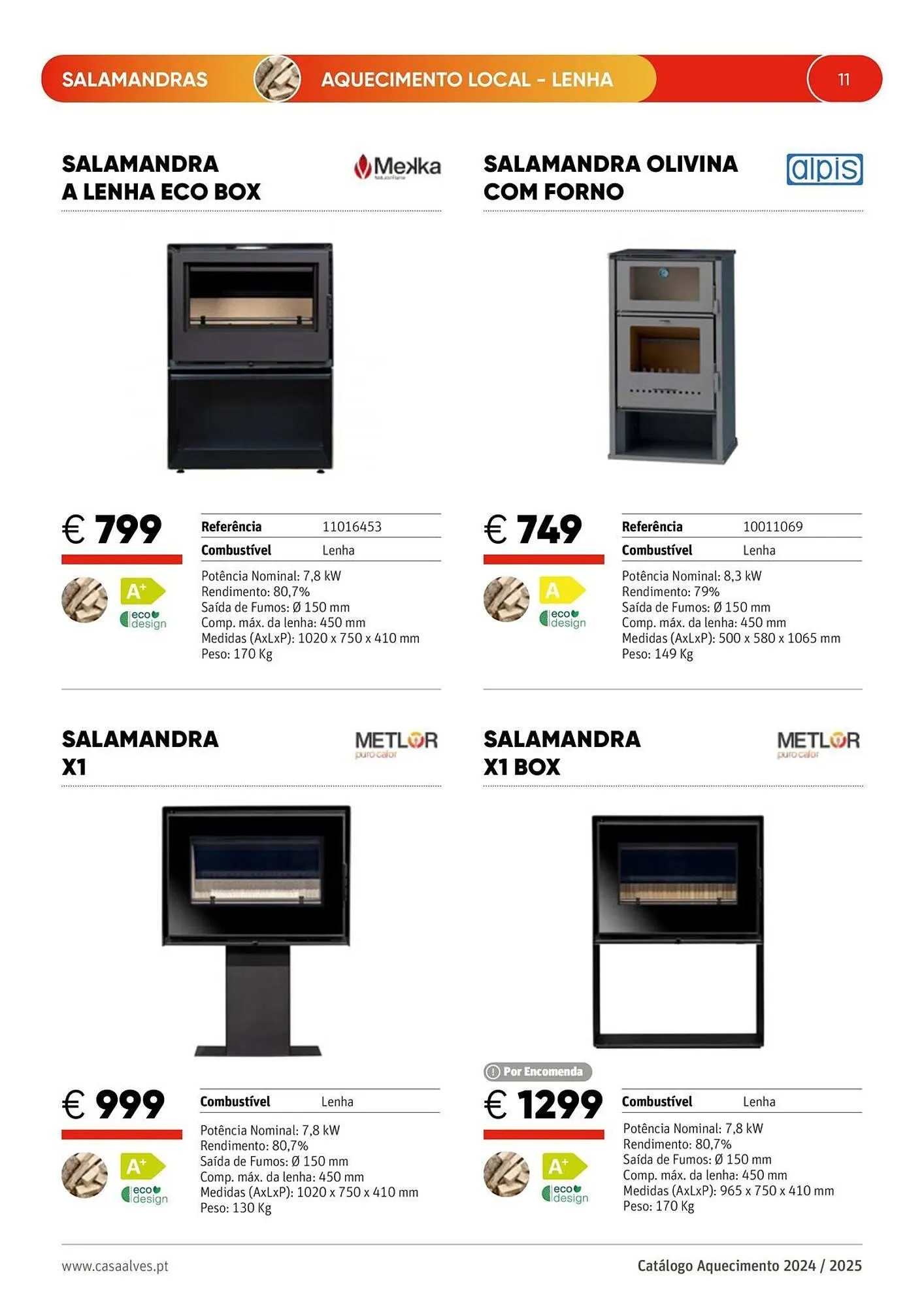 Folheto Folheto Casa Alves de 24 de março até 31 de março 2025 - Pagina 11