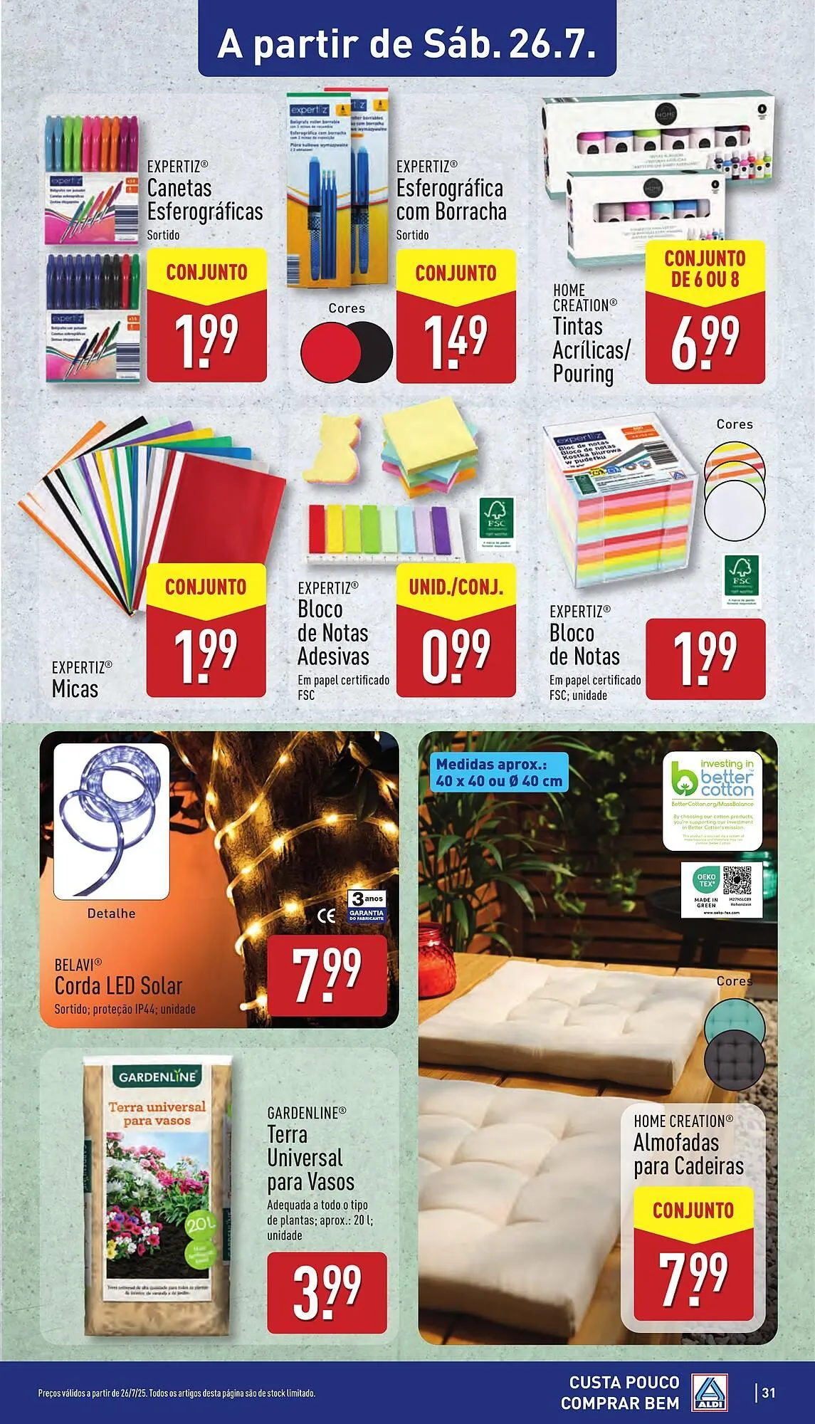 Folheto Folheto ALDI de 21 de julho até 27 de julho 2025 - Pagina 31