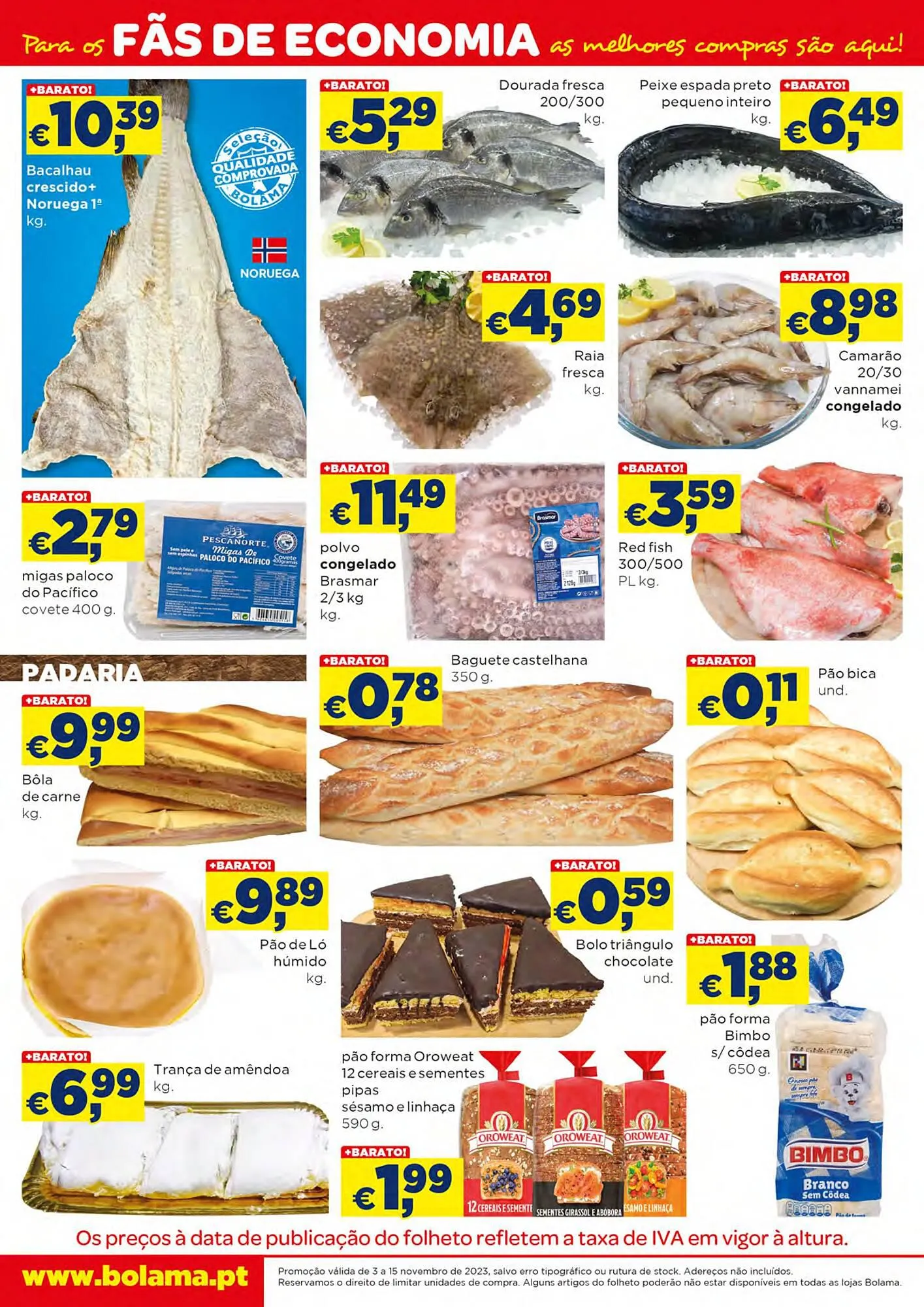 Folheto Folheto Bolama de 3 de novembro até 15 de novembro 2023 - Pagina 4