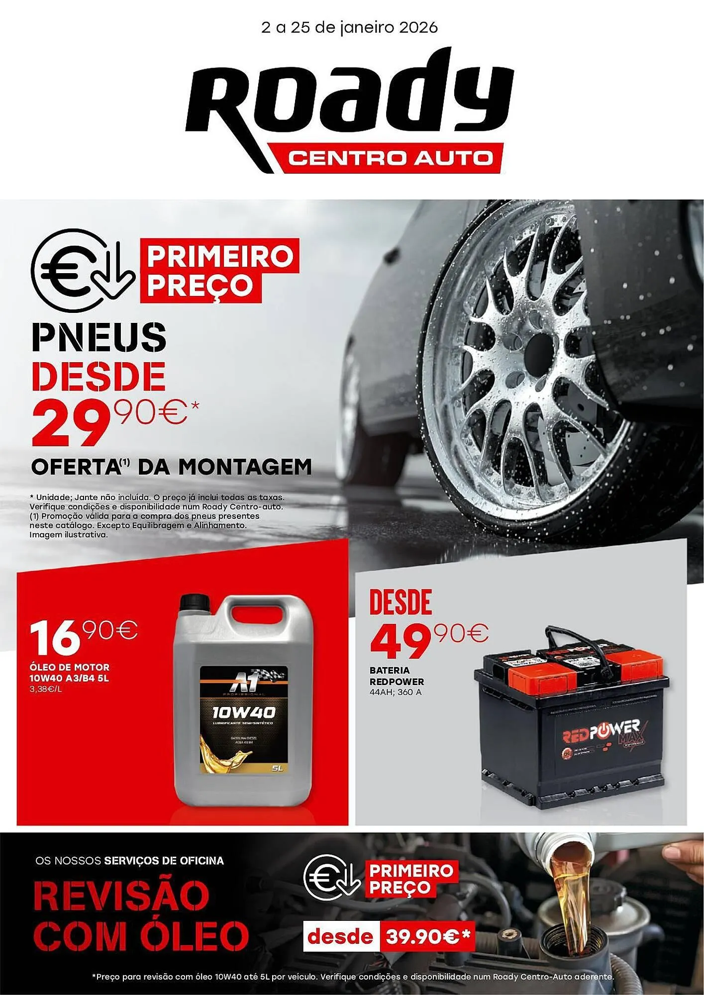 Folheto Folheto Roady de 2 de janeiro até 25 de janeiro 2026 - Pagina 1