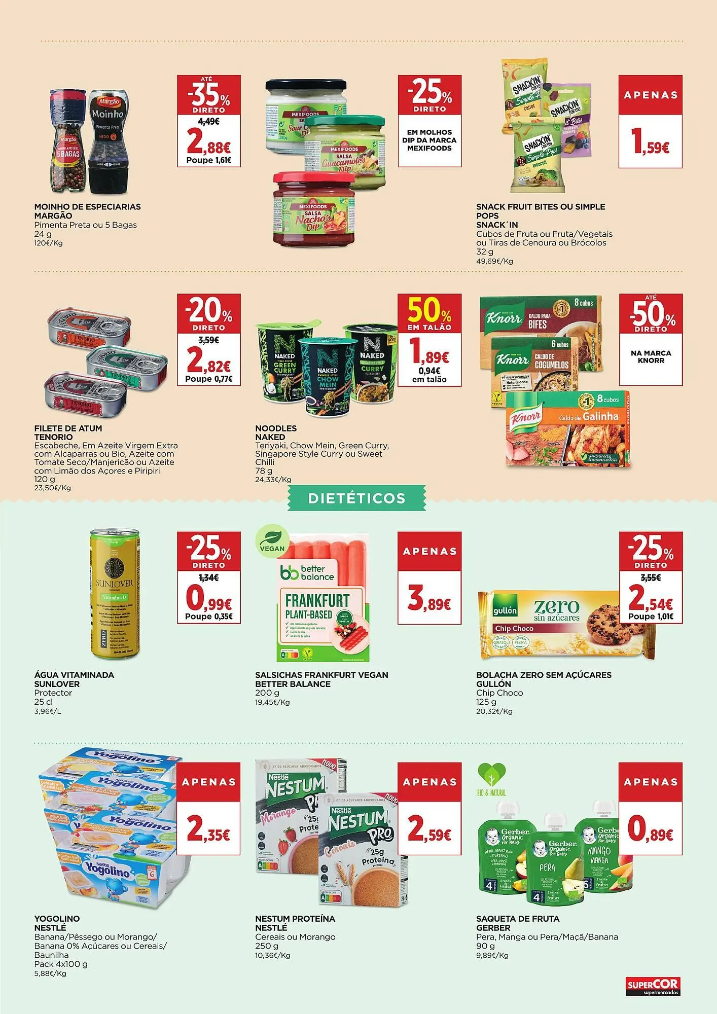 Folheto Folheto Supercor de 27 de junho até 10 de julho 2025 - Pagina 9