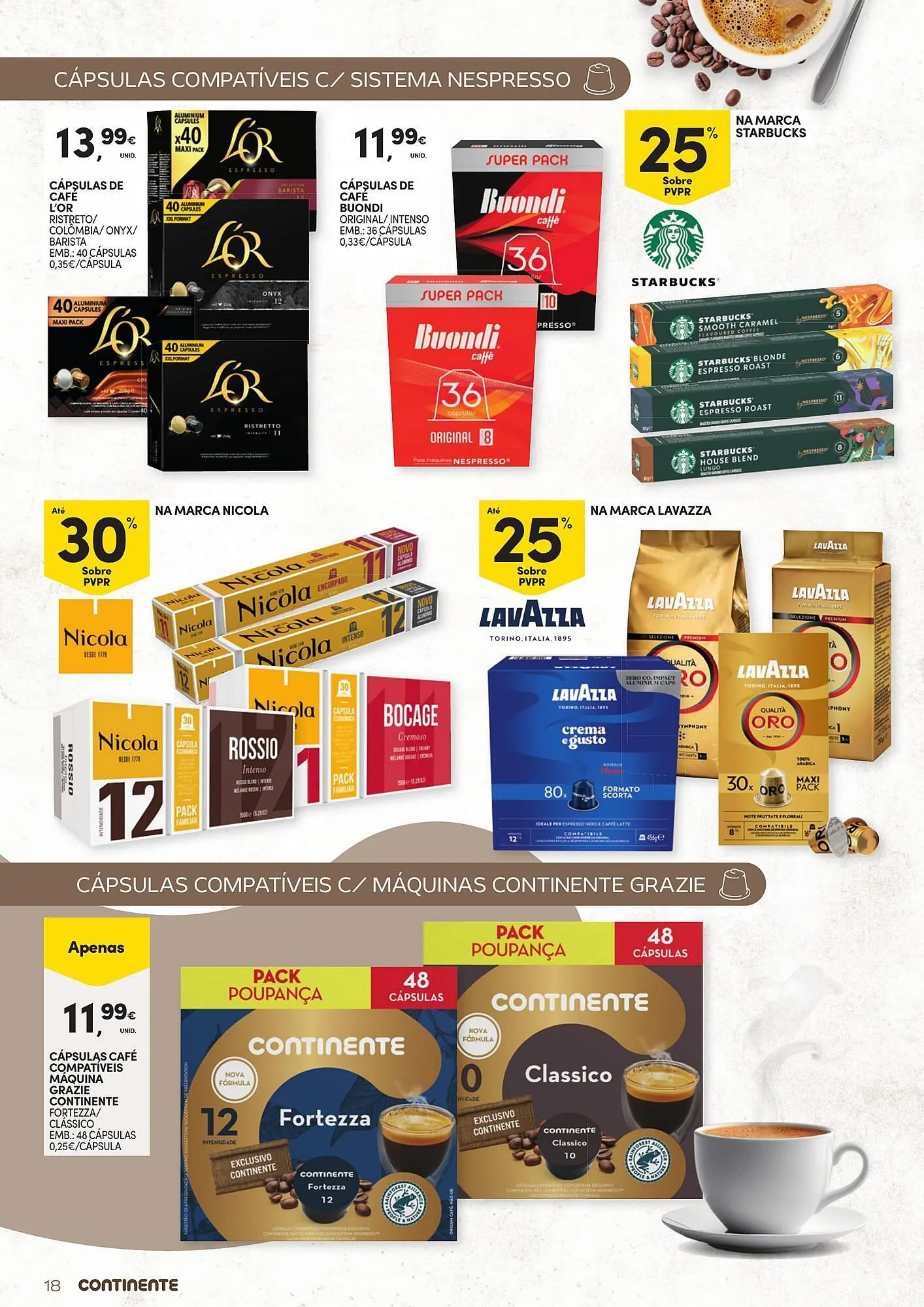 Folheto Folheto Continente de 3 de fevereiro até 15 de fevereiro 2026 - Pagina 18