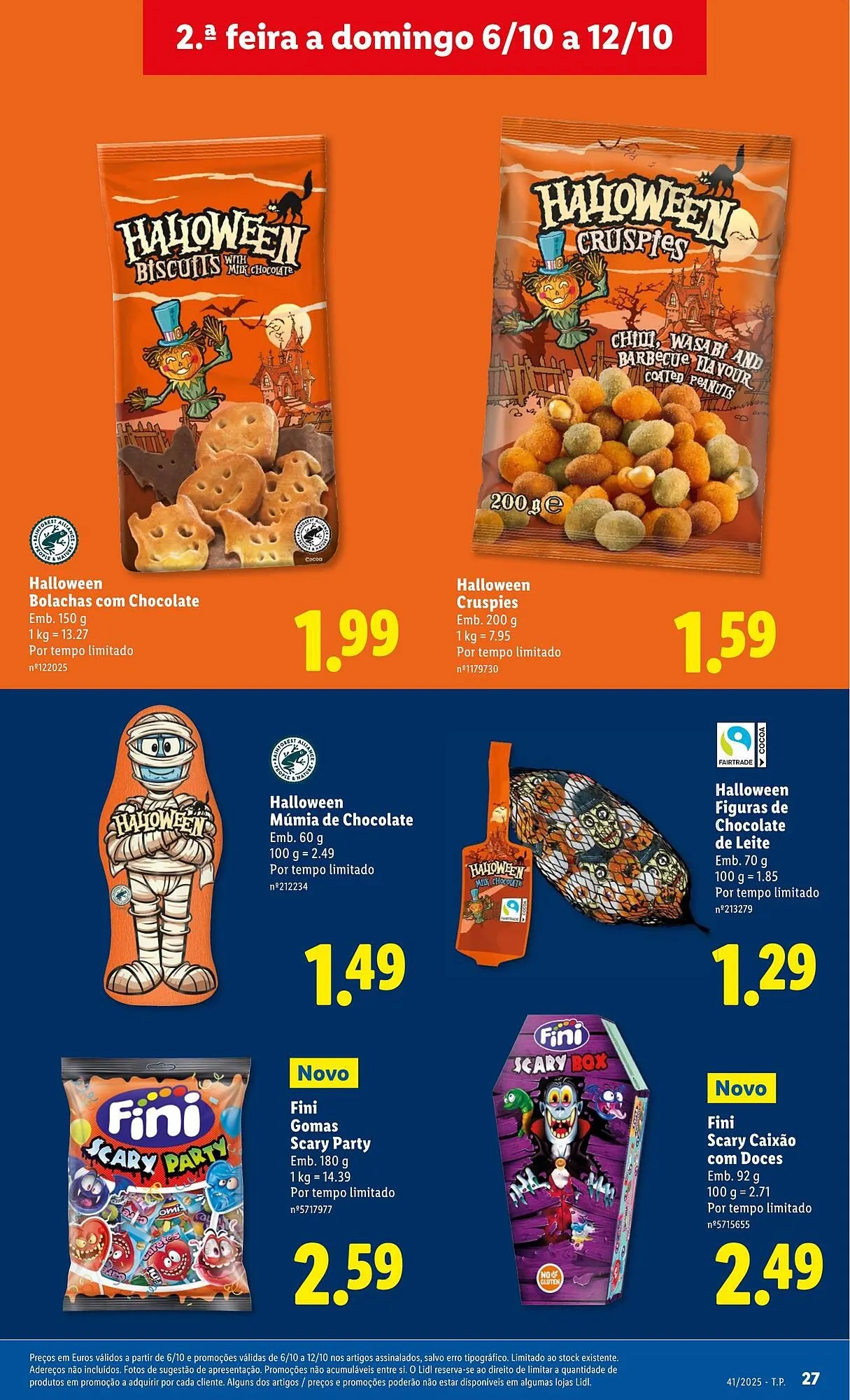 Folheto Folheto Lidl de 6 de outubro até 12 de outubro 2025 - Pagina 27