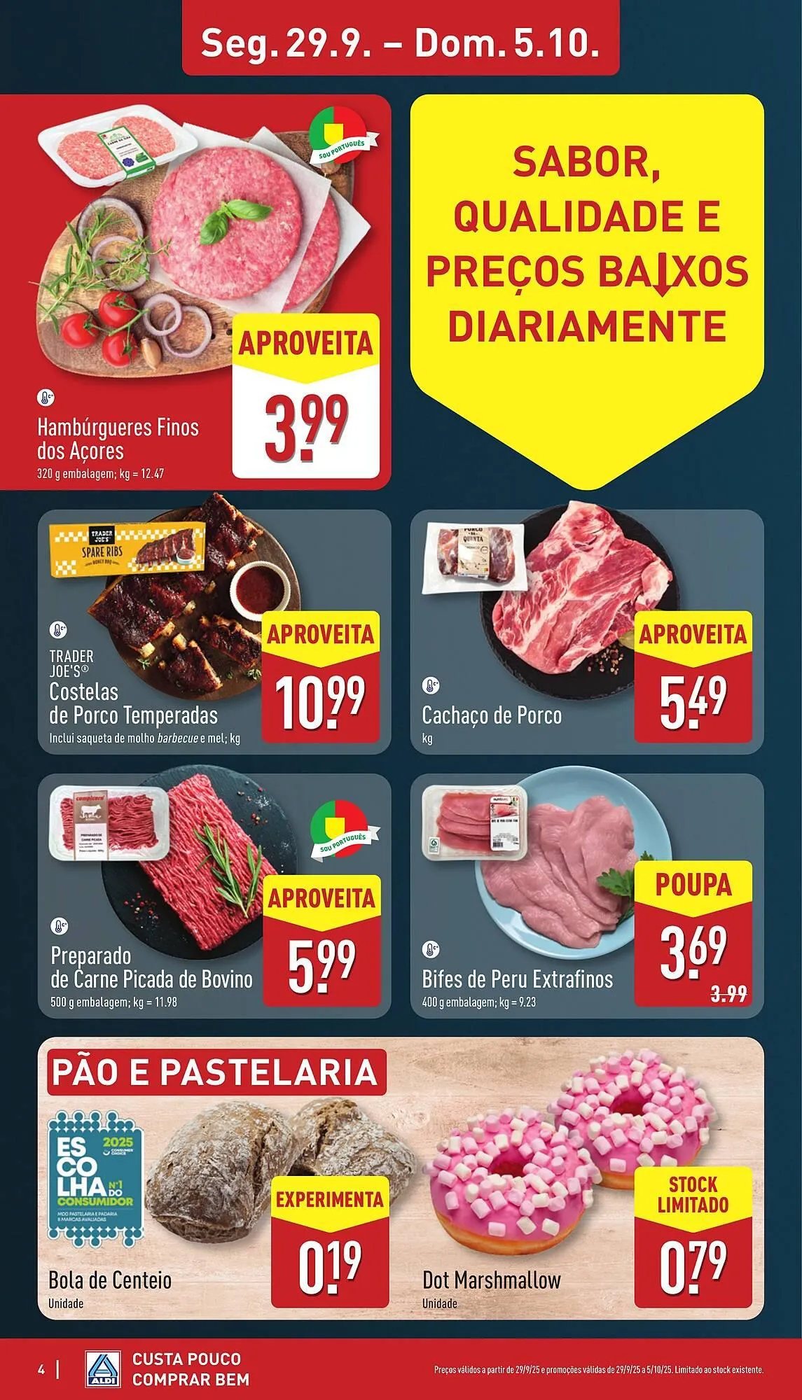 Folheto Folheto ALDI de 29 de setembro até 5 de outubro 2025 - Pagina 4