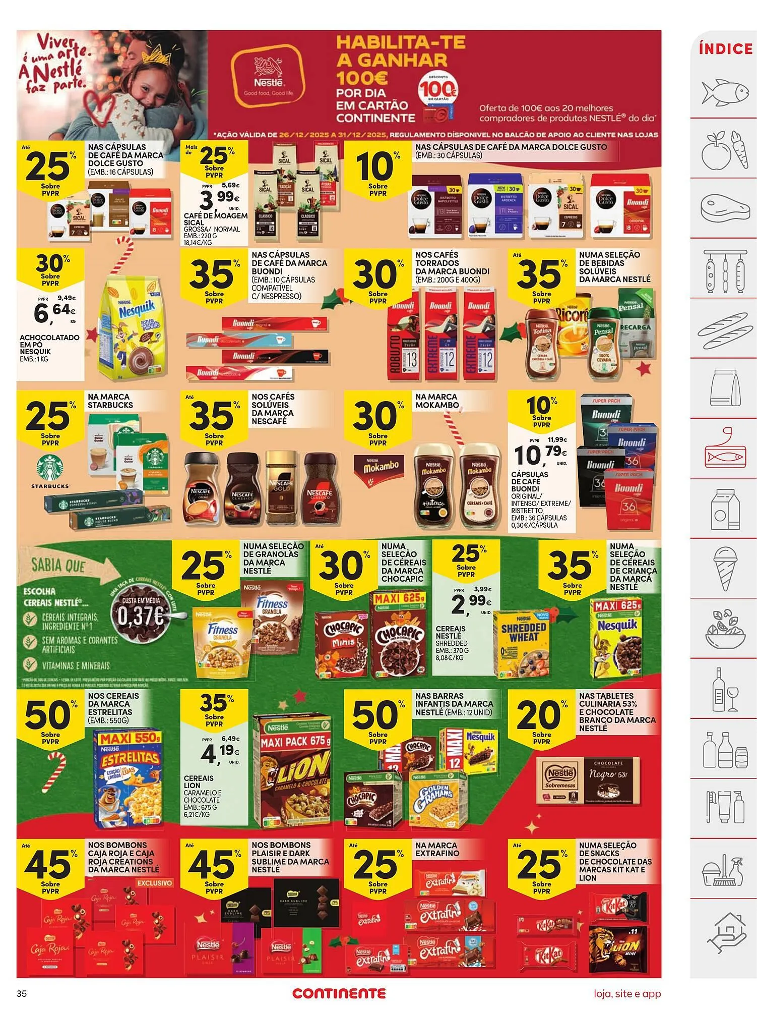 Folheto Folheto Continente de 26 de dezembro até 31 de dezembro 2025 - Pagina 35