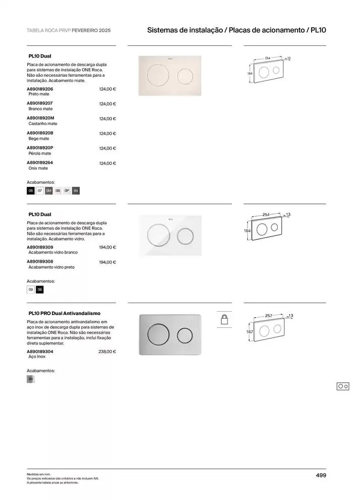 Folheto Soluções de Banho  de 6 de janeiro até 31 de dezembro 2025 - Pagina 501