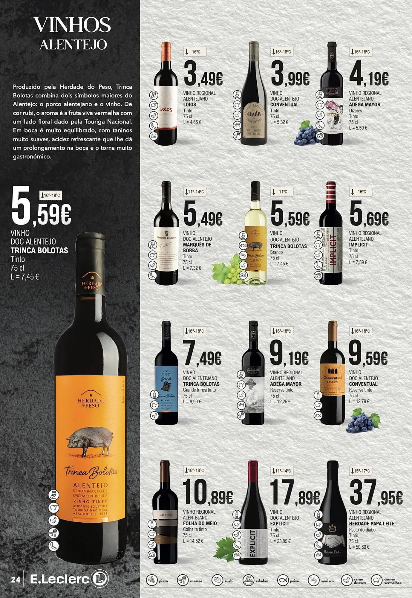 Folheto Folheto E.Leclerc de 10 de fevereiro até 22 de fevereiro 2026 - Pagina 24