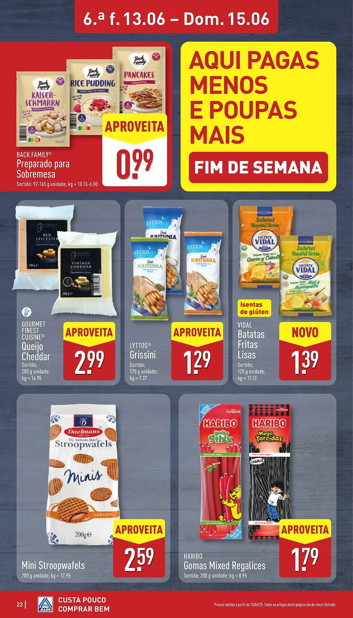 Folheto Folheto ALDI de 9 de junho até 15 de junho 2025 - Pagina 22