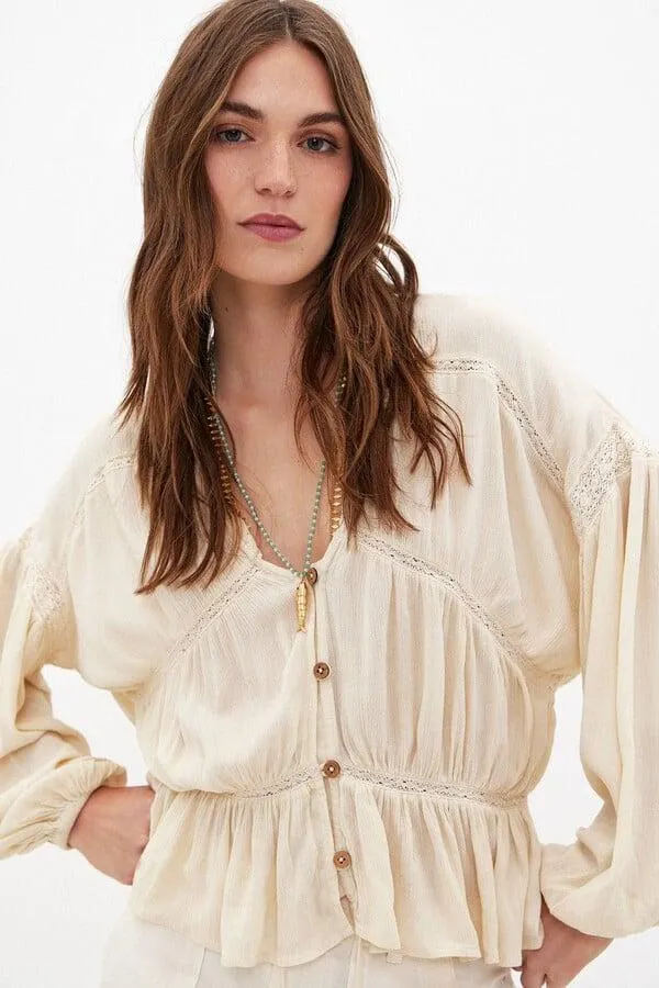 Franchesca. Blusa fluida