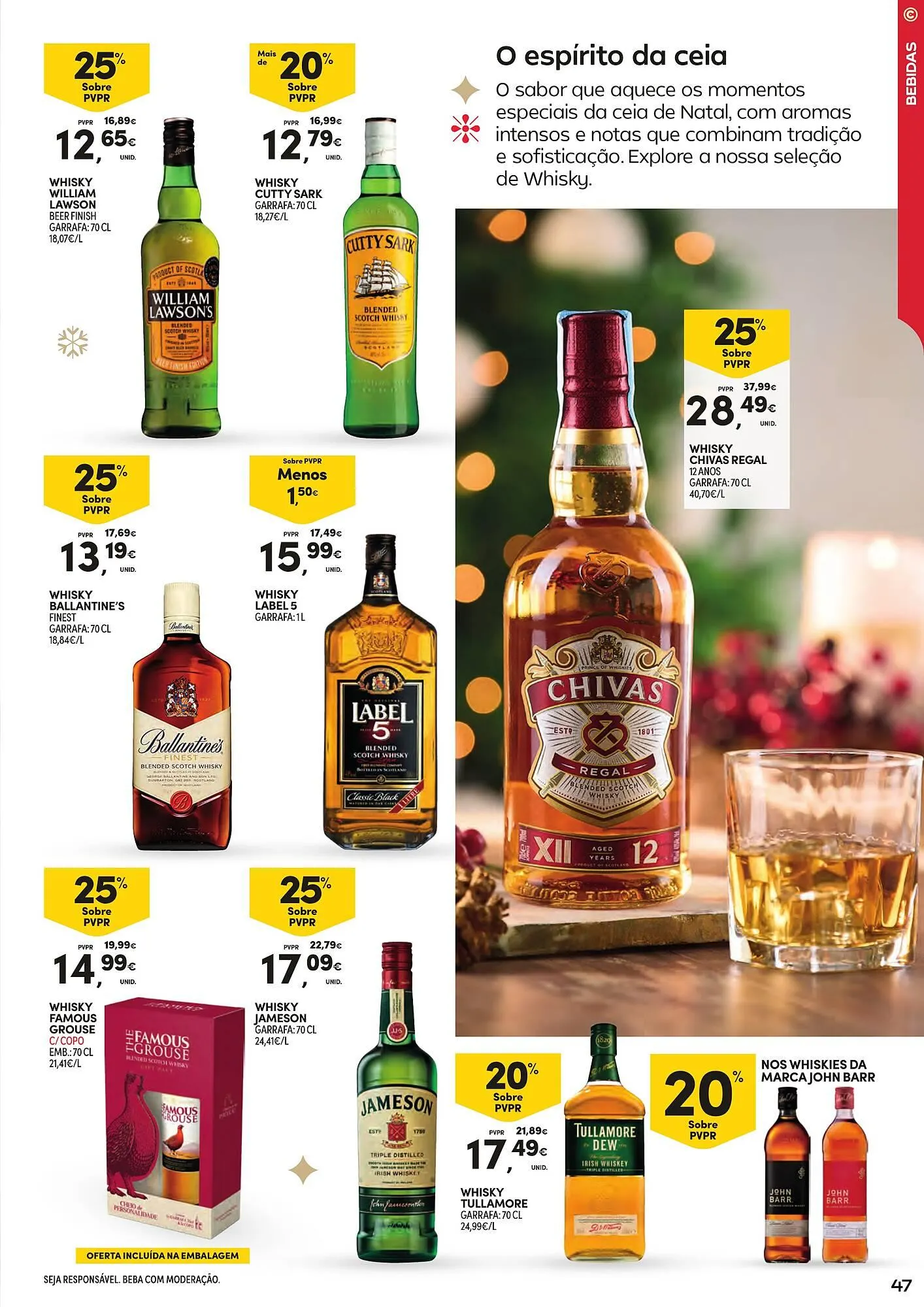 Folheto Folheto Continente de 18 de novembro até 24 de dezembro 2025 - Pagina 47